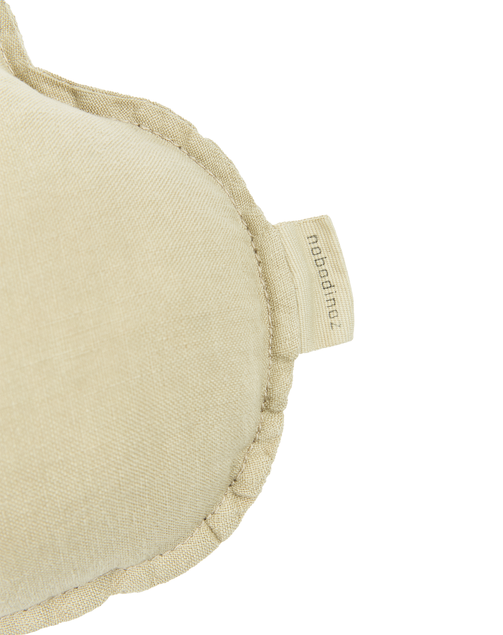 Coussin nuage en lin français lavé L1N0
