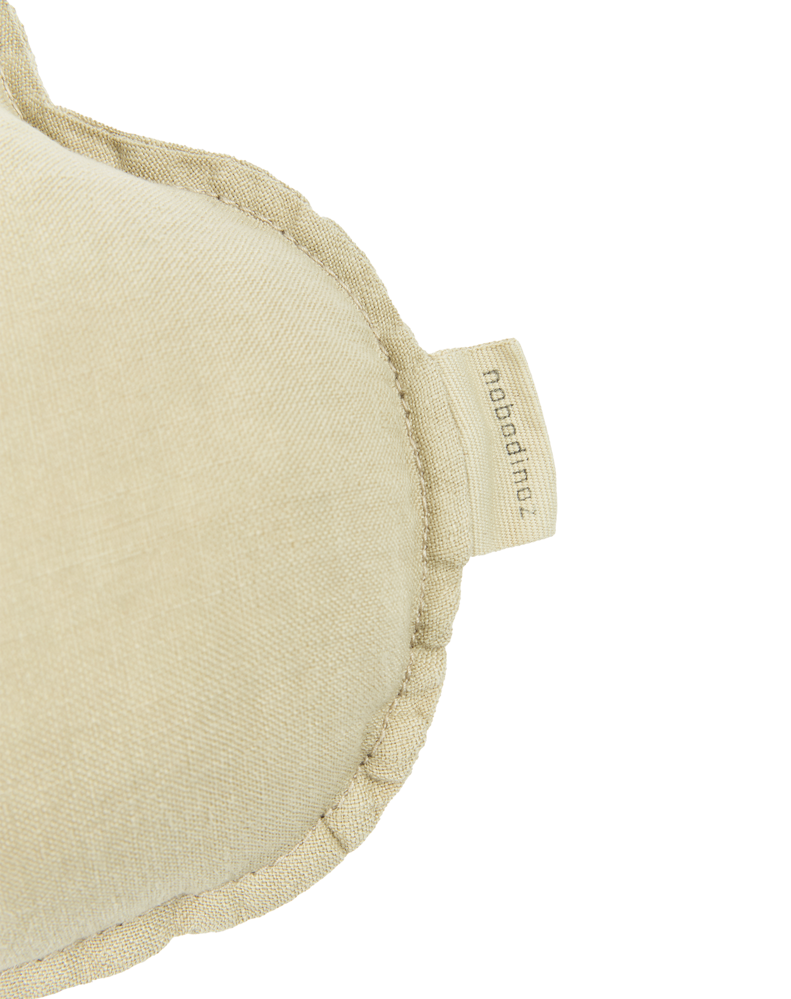 Cloud cushion in washed French linen L1N0