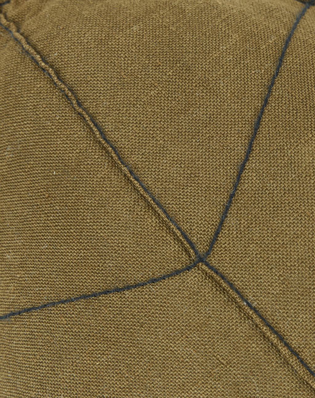 Coussin feuille en lin français L1N0
