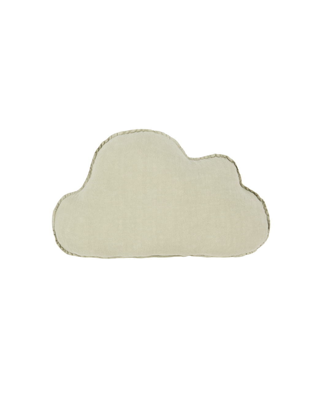 Coussin nuage en lin français lavé L1N0