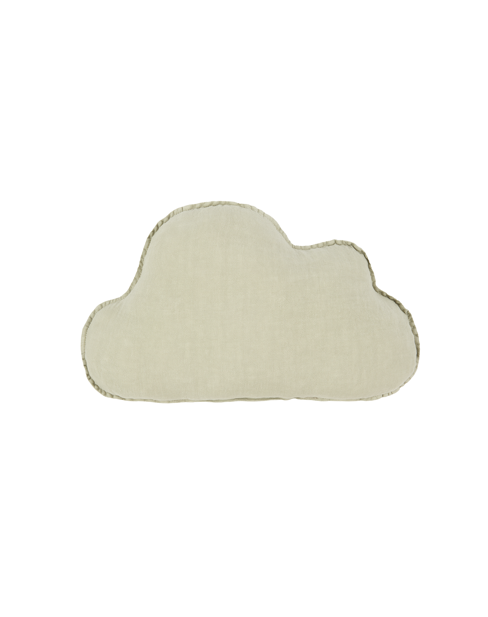Cloud cushion in washed French linen L1N0