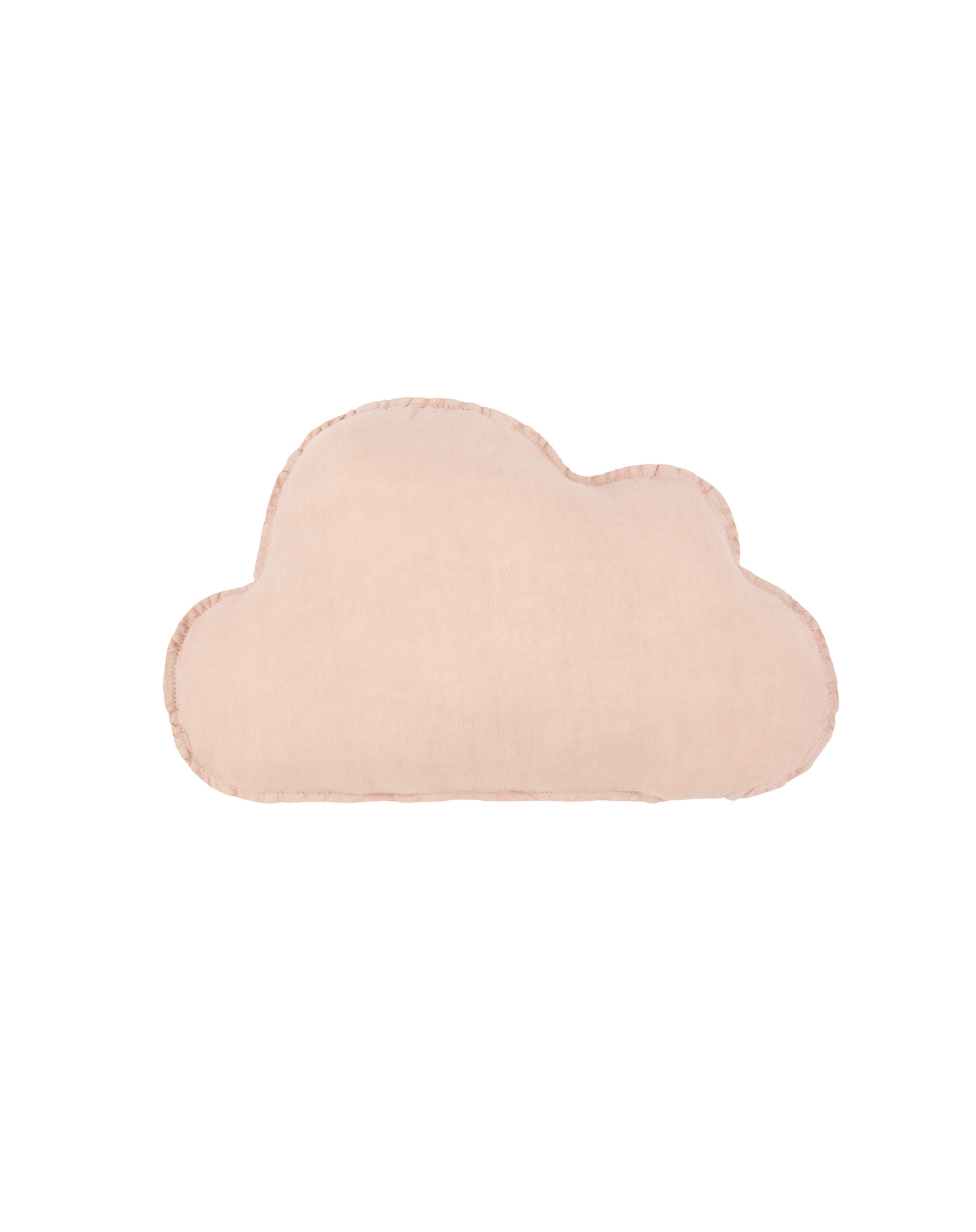 Cloud cushion in washed French linen L1N0