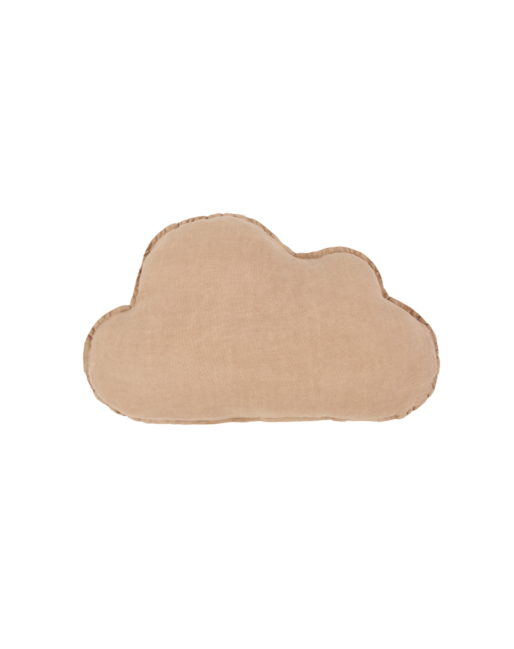 Cojín nube de lino francés lavado L1N0