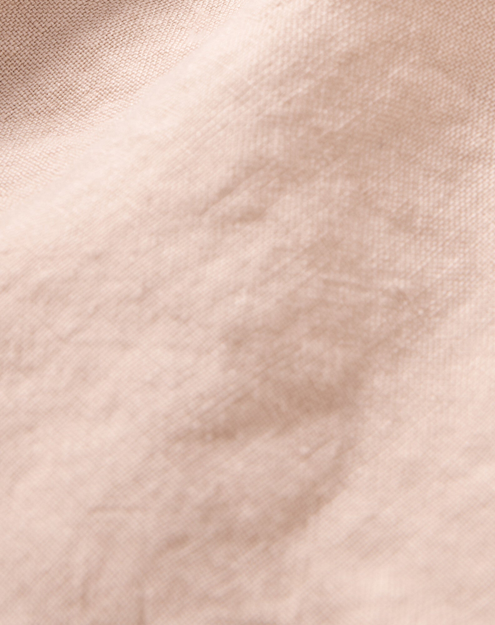 Moon cushion in washed French linen L1N0
