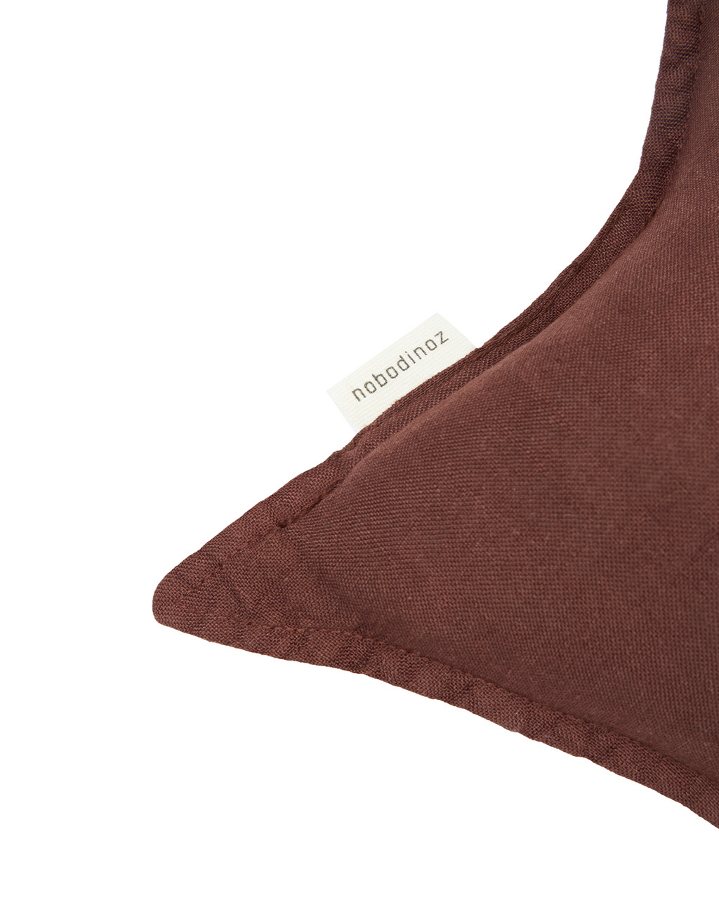 Coussin étoile en lin français lavé L1N0