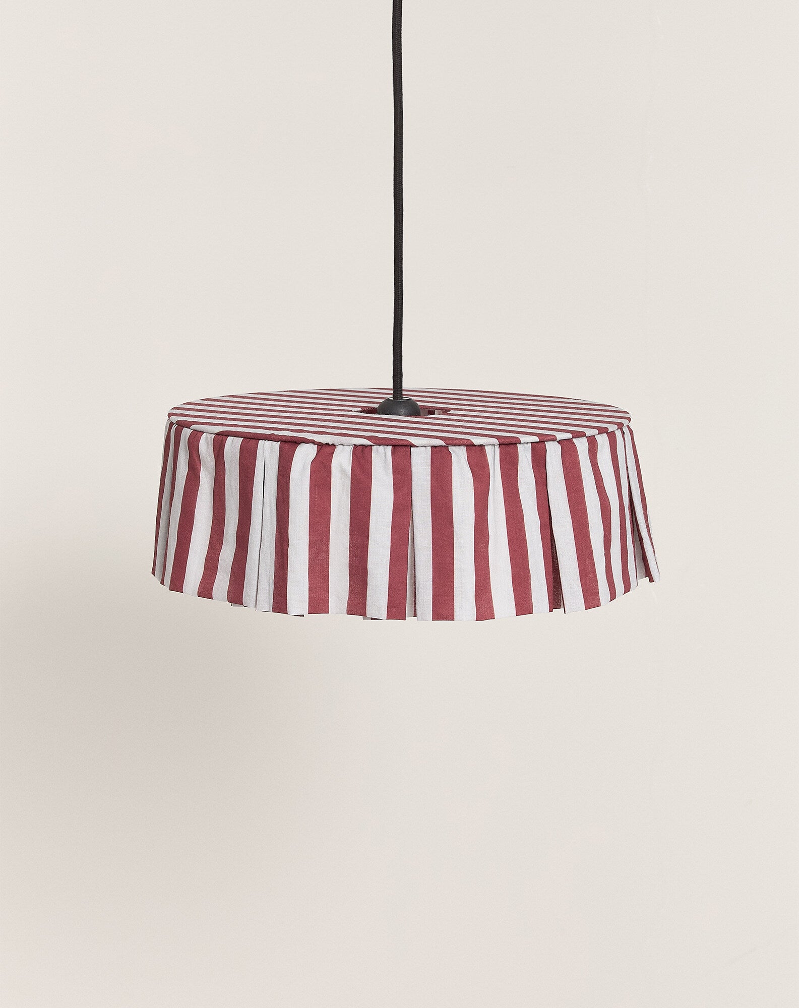 Abat-jour pour suspension en voile de coton diam. 40 cm - Vibes