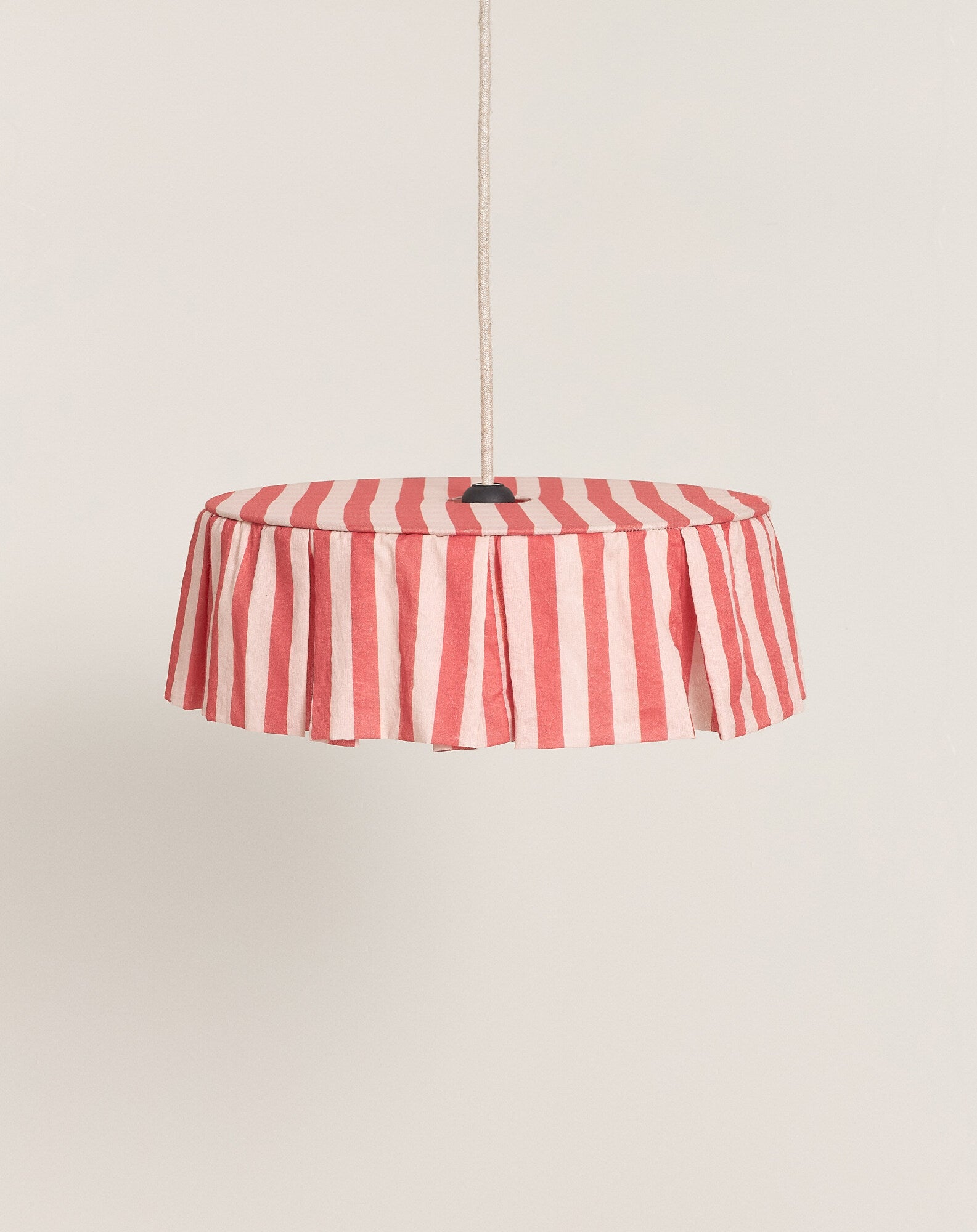 Abat-jour pour suspension en voile de coton diam. 40 cm - Vibes