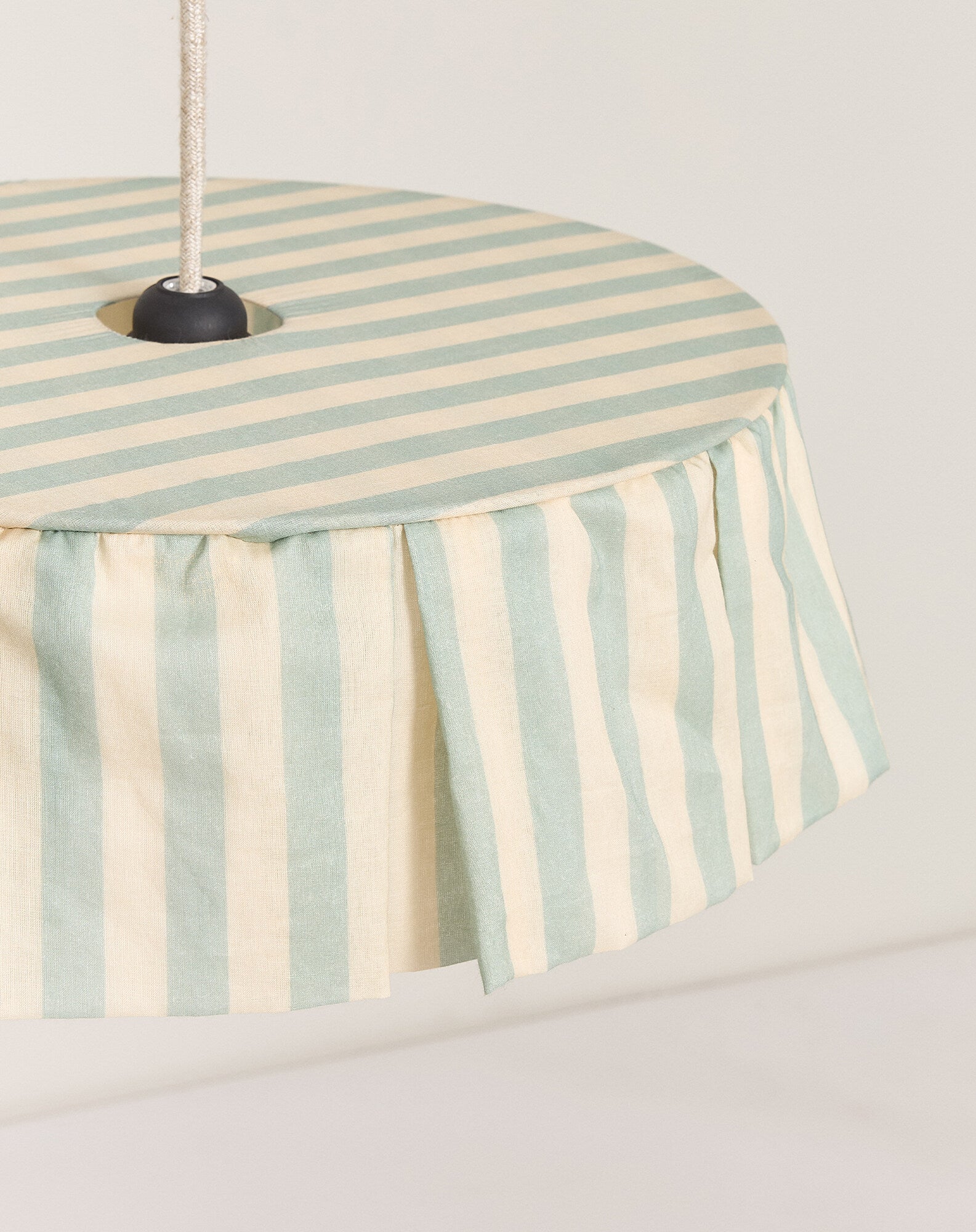 Abat-jour pour suspension en voile de coton diam. 40 cm - Vibes