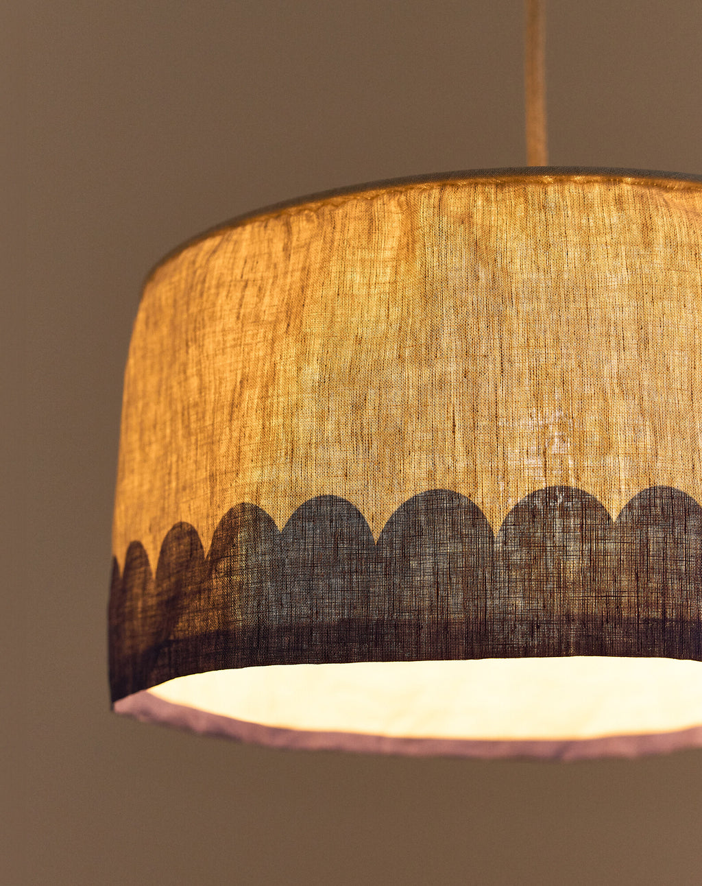 Linen Pendant lampshade diam. 40cm Vibes
