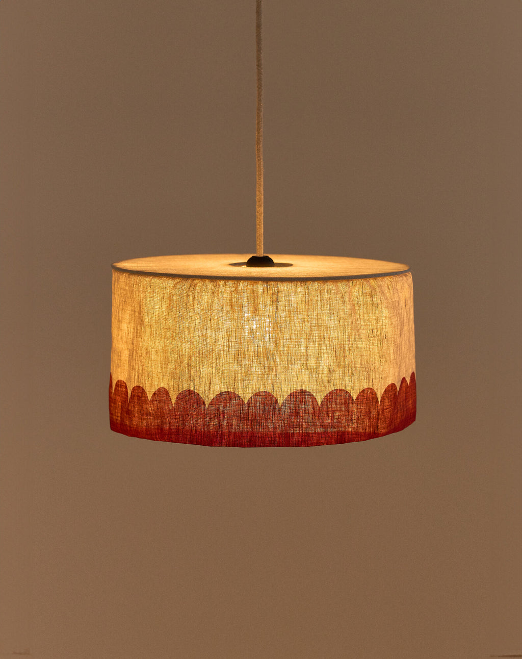 Linen Pendant lampshade diam. 40cm Vibes