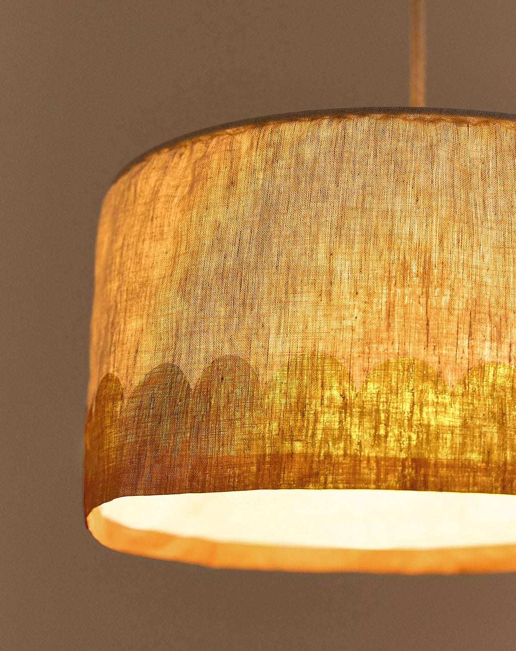 Linen Pendant lampshade diam. 40cm Vibes