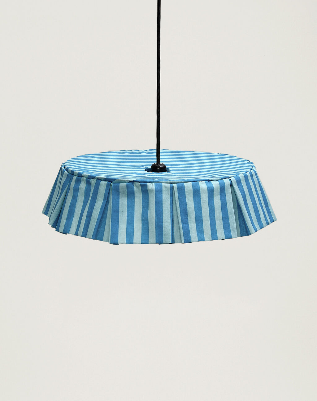 Abat-jour pour suspension en voile de coton diam. 40 cm - Vibes