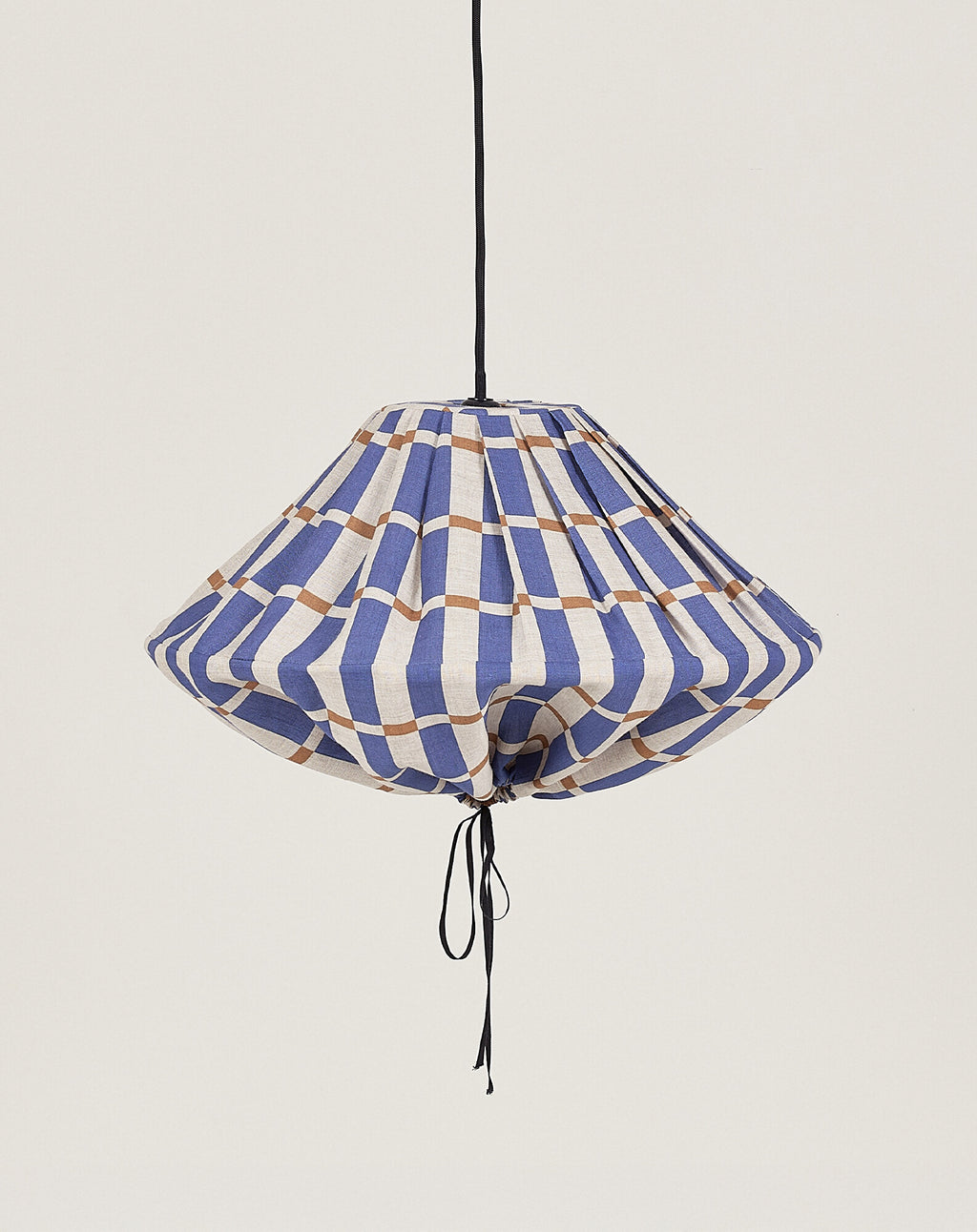 Linen pendant lampshade diam. 50cm Yumi