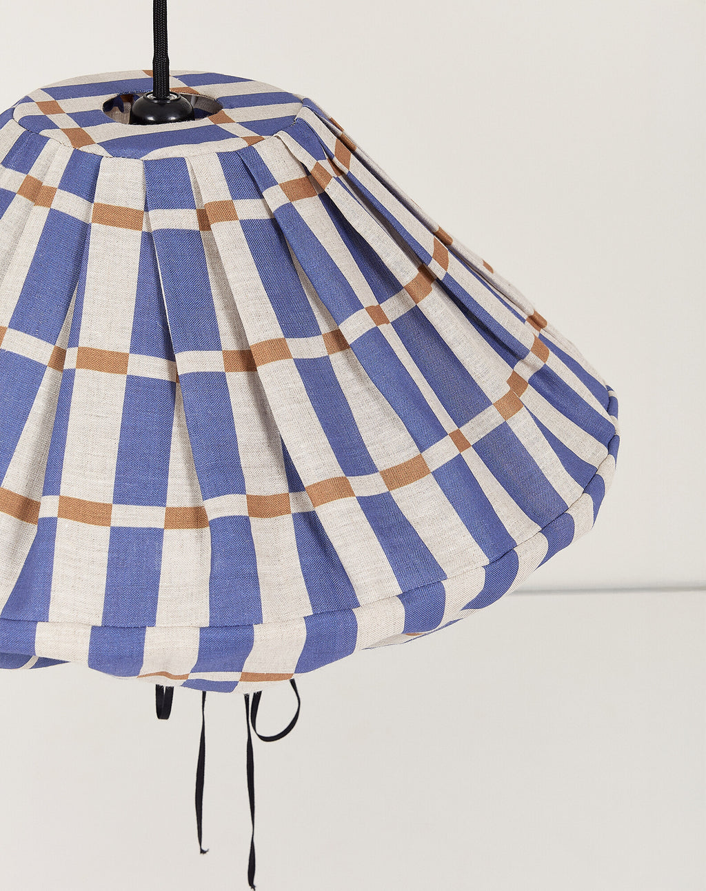 Linen pendant lampshade diam. 50cm Yumi