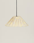 Pleated pendant lampshade diam. 50cm Ava