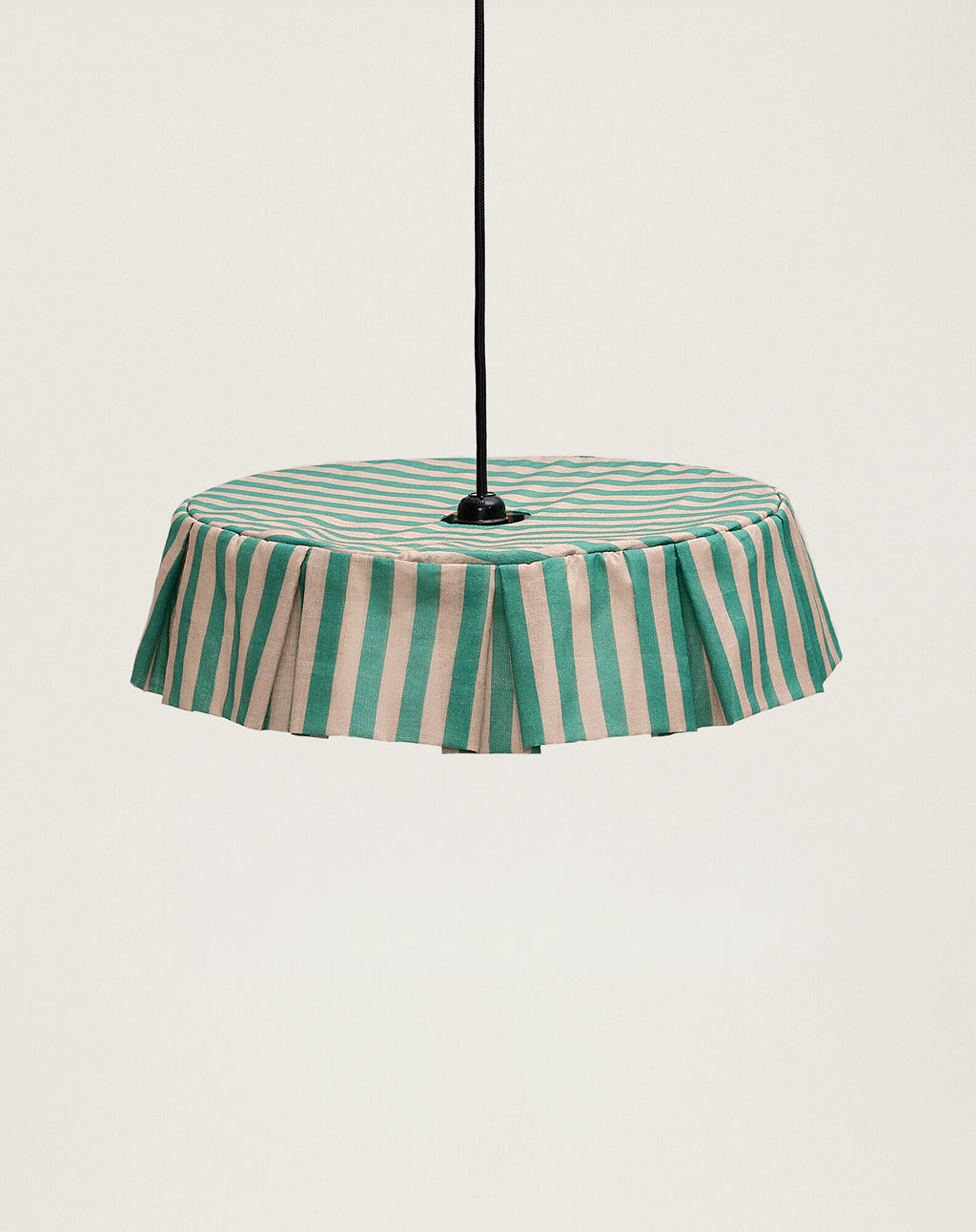 Abat-jour pour suspension en voile de coton diam. 40 cm - Vibes