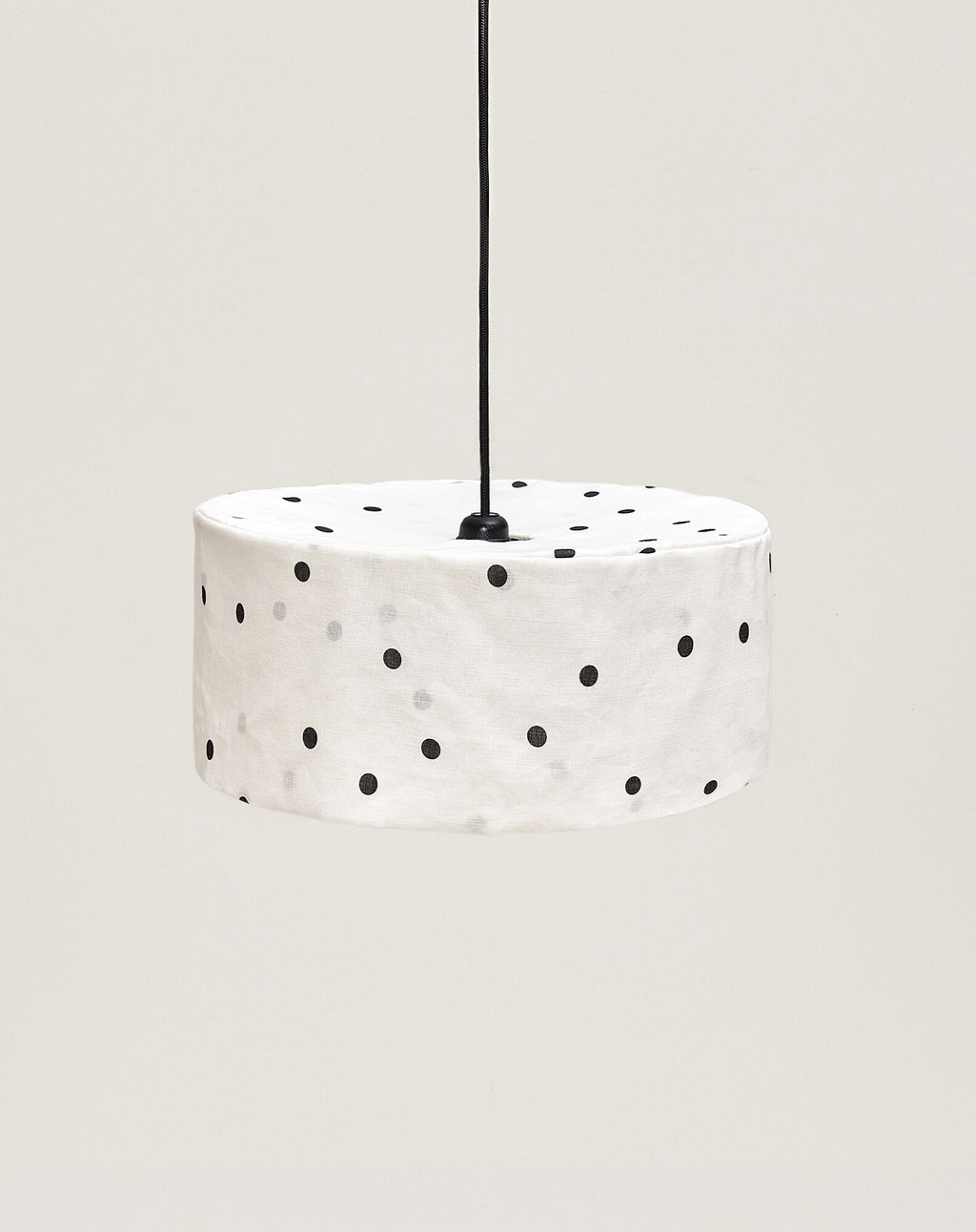 Pantalla para suspensión de lino francés diám. 40 cm - Vibes