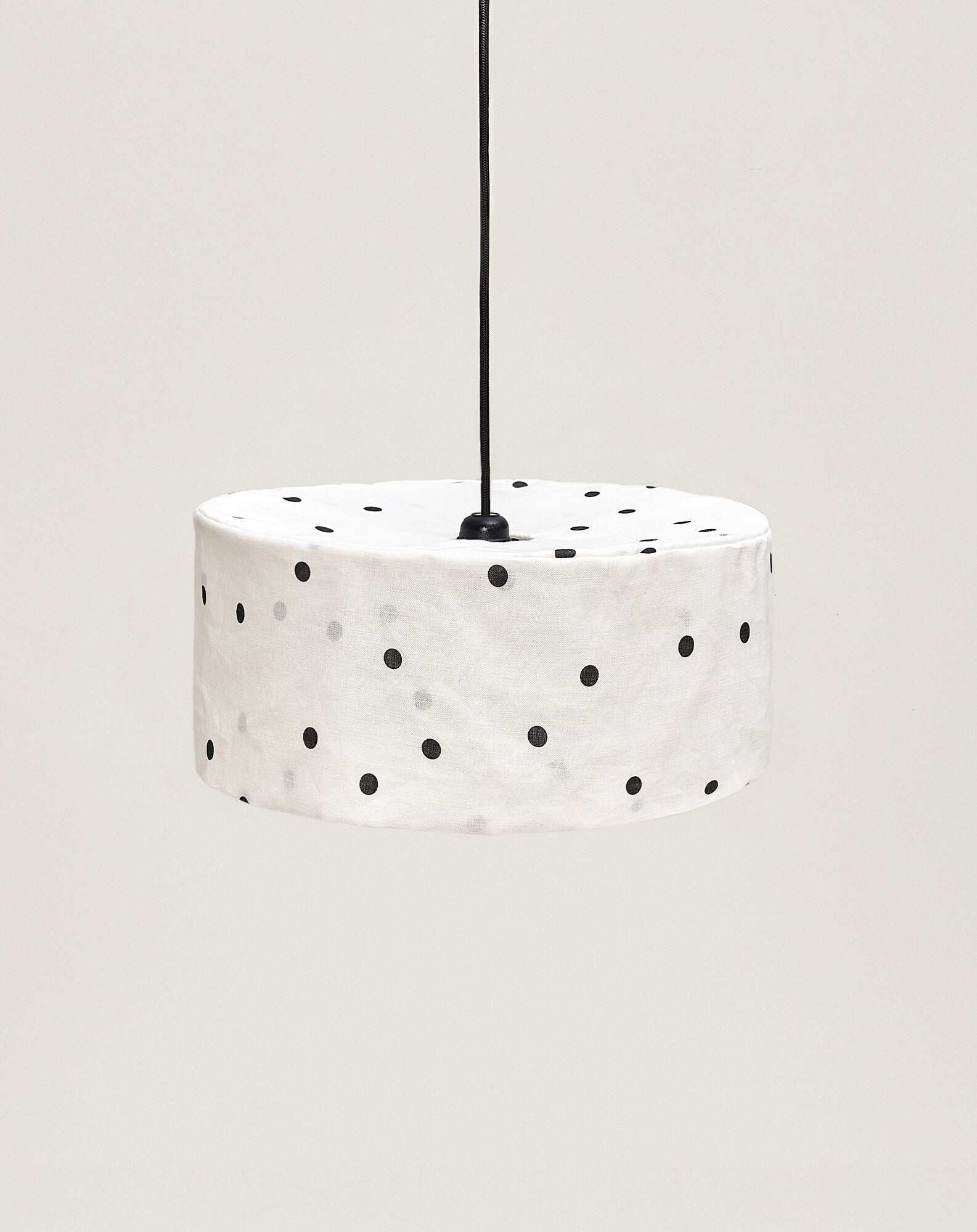 Pantalla para suspensión de lino francés diám. 40 cm - Vibes