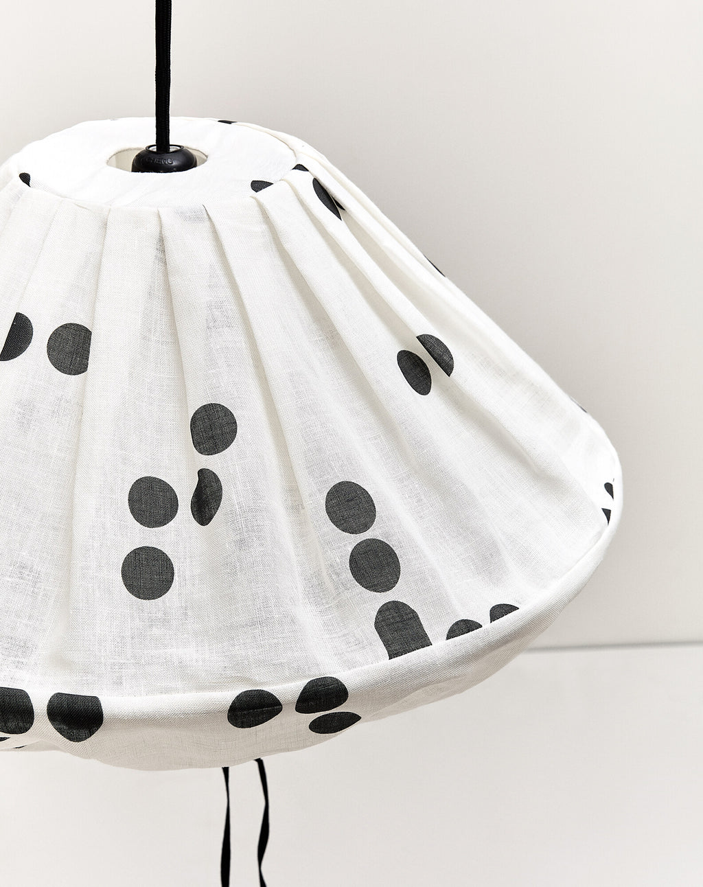 Linen pendant lampshade diam. 50cm Yumi