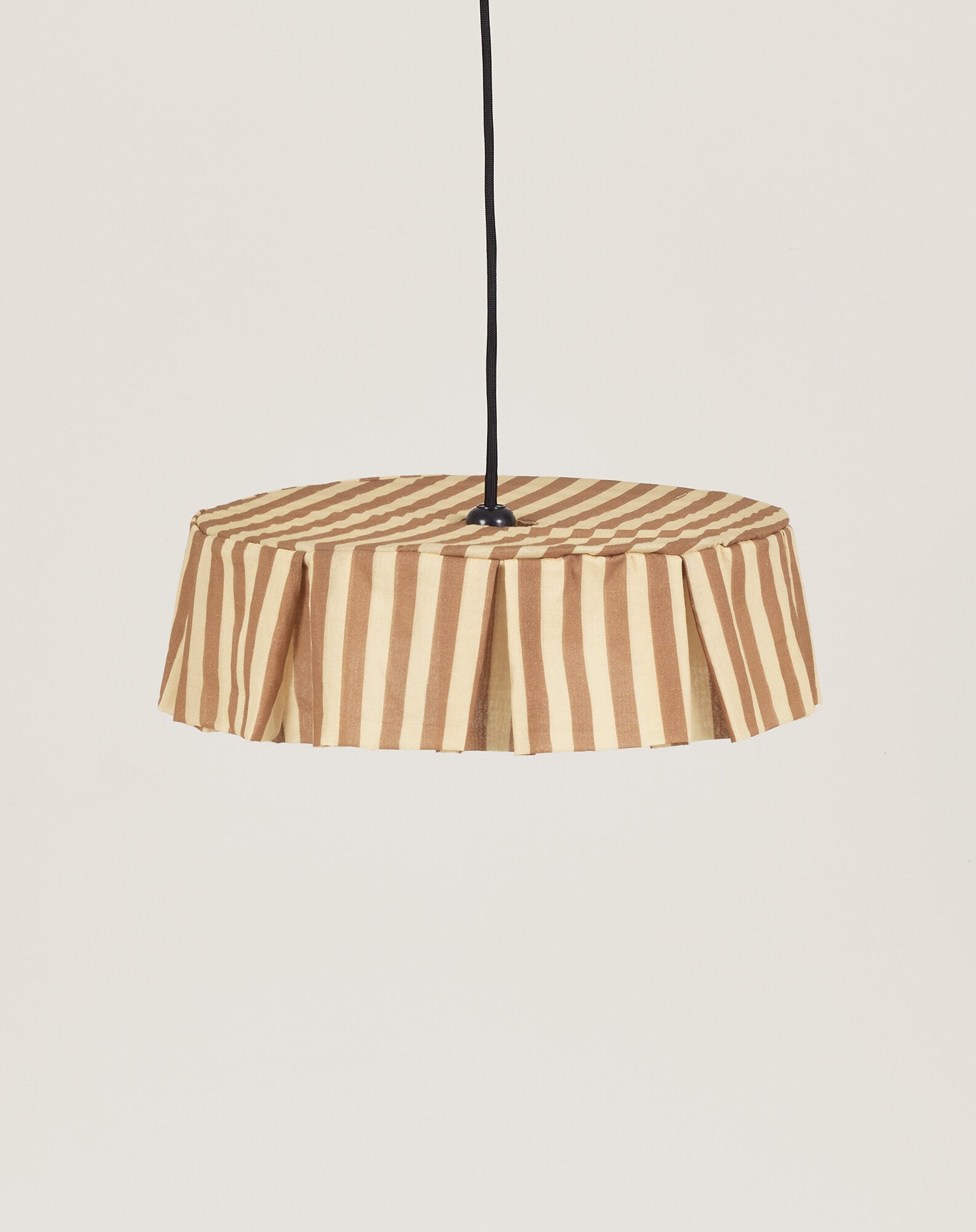 Abat-jour pour suspension en voile de coton diam. 40 cm - Vibes