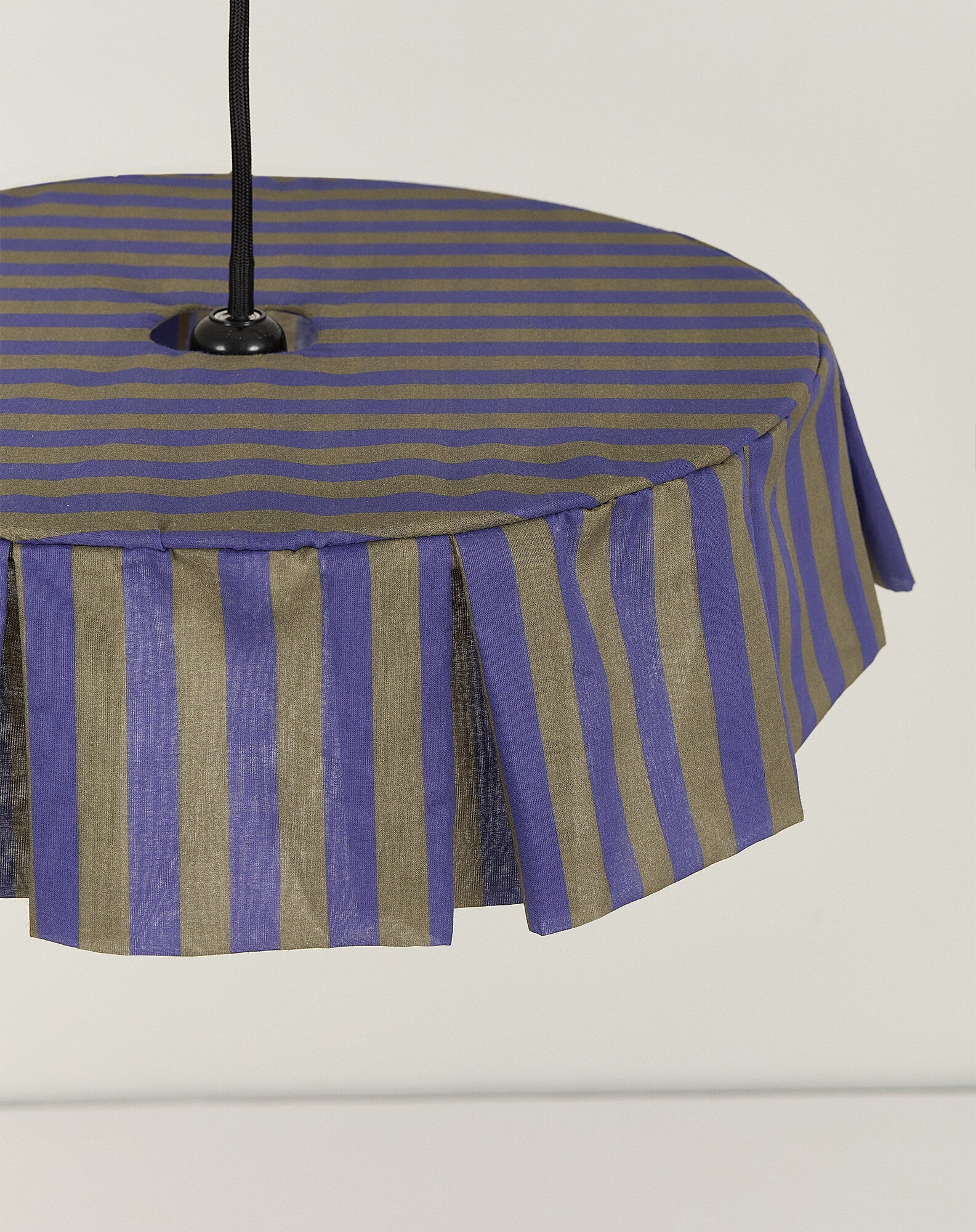 Abat-jour pour suspension en voile de coton diam. 40 cm - Vibes
