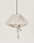 Linen pendant lampshade diam. 50cm Yumi