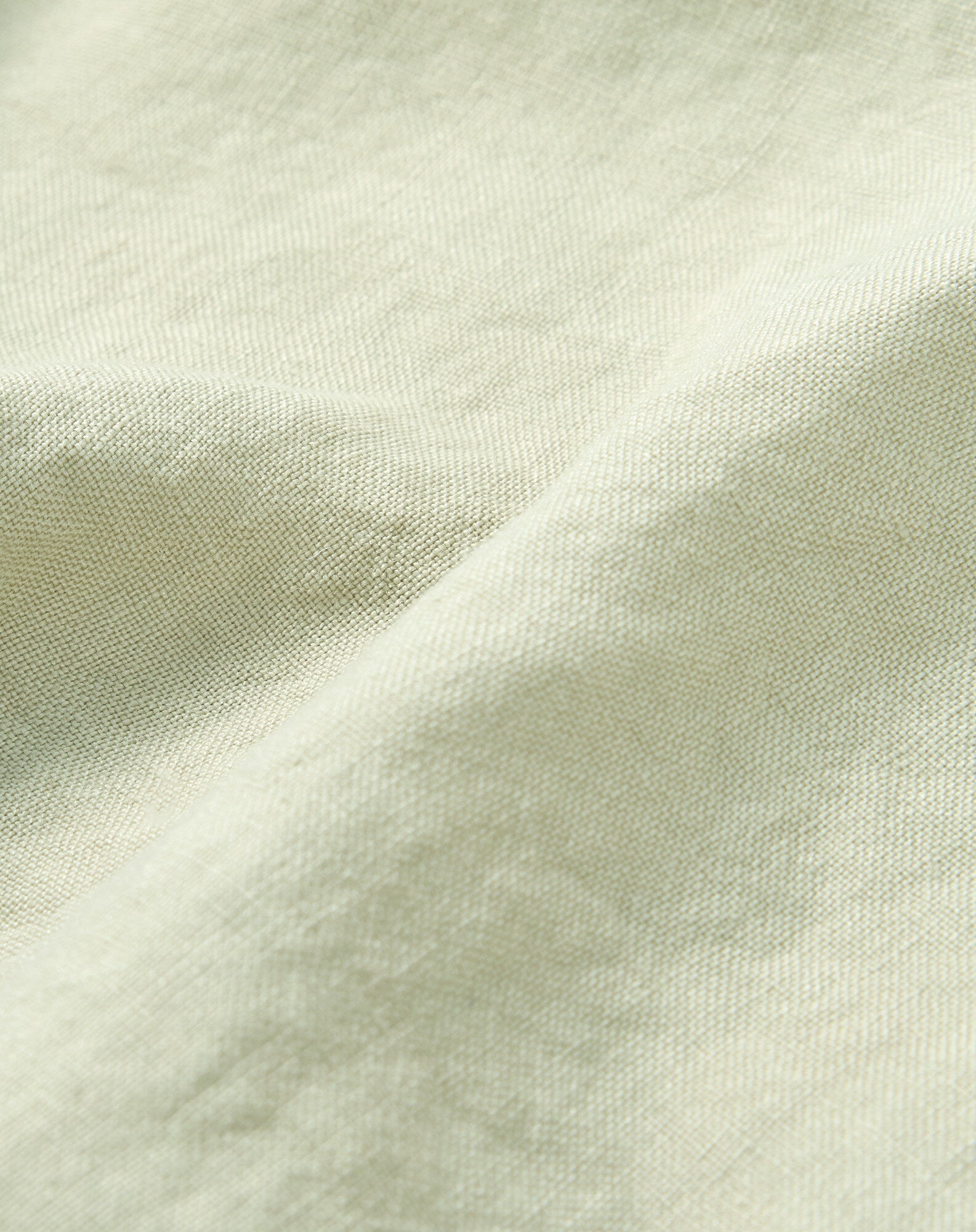 Zipped cot bumper in washed cotton Wabi-Sabi
