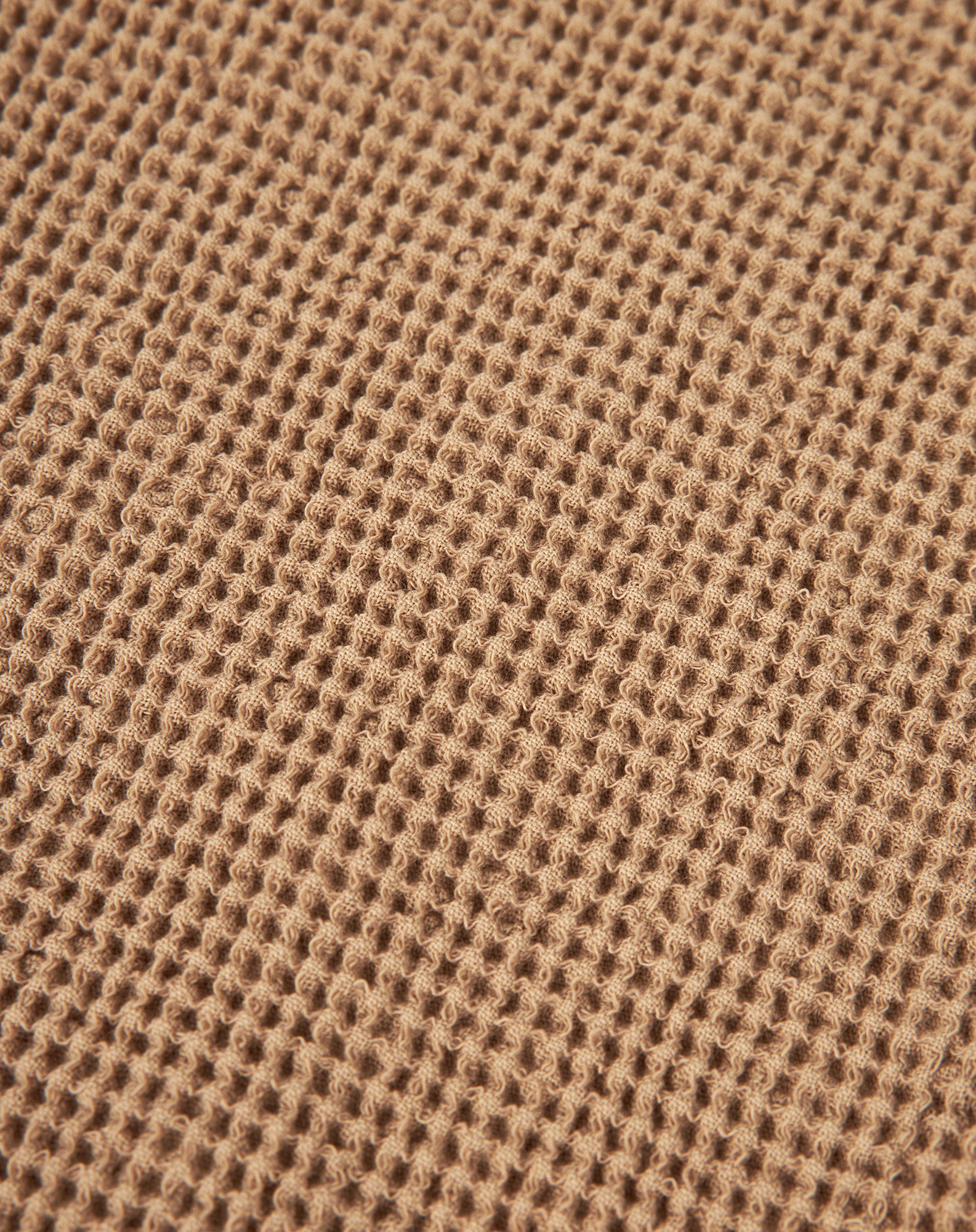 Storage basket in washed cotton Wabi-Sabi