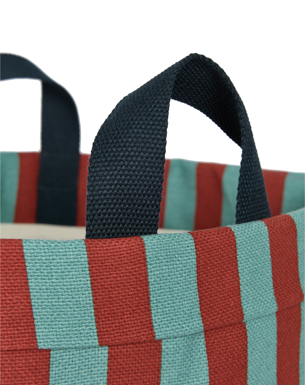 Round large storage basket