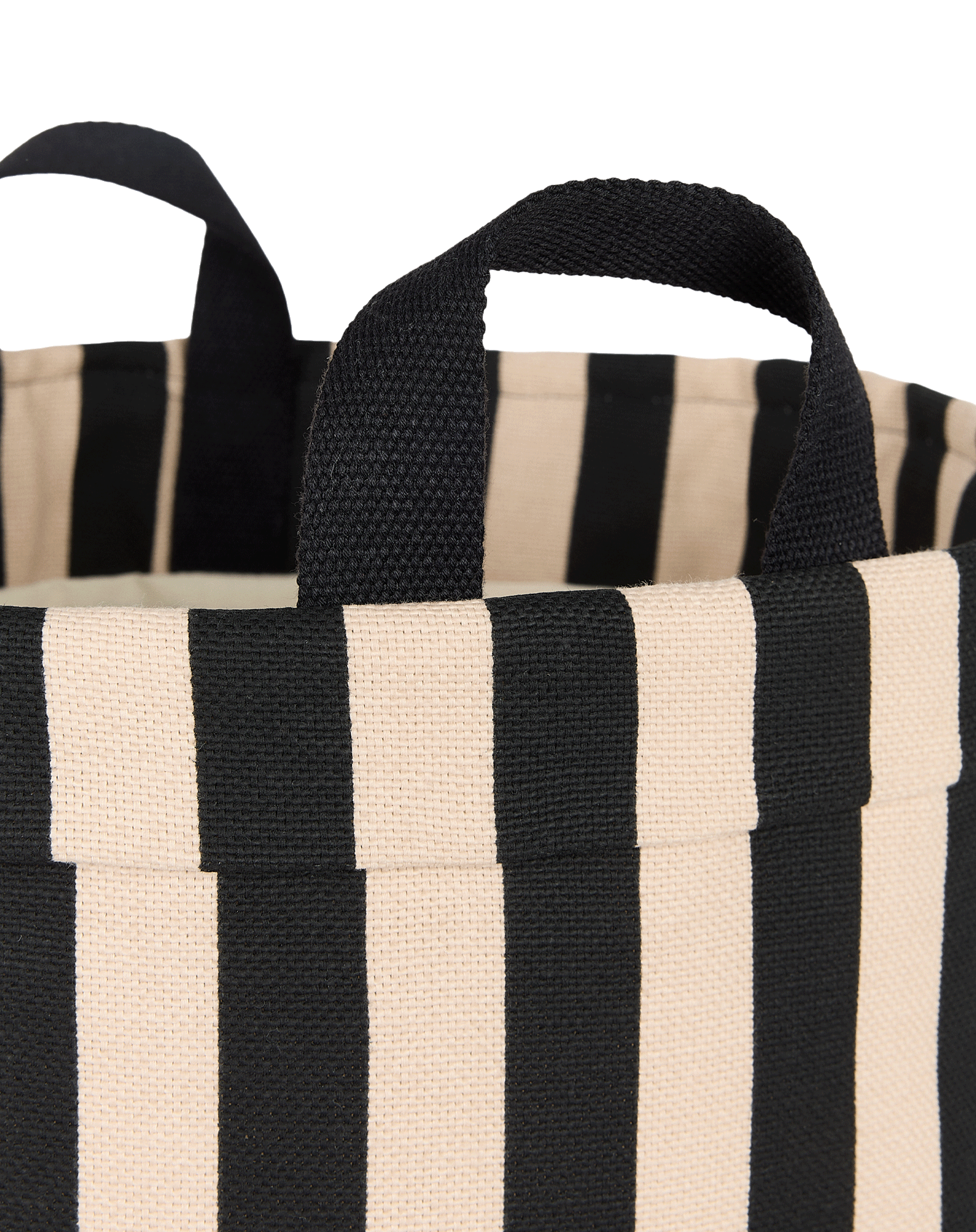 Grand panier de rangement rond