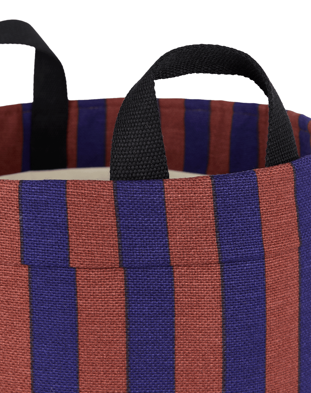 Grand panier de rangement rond