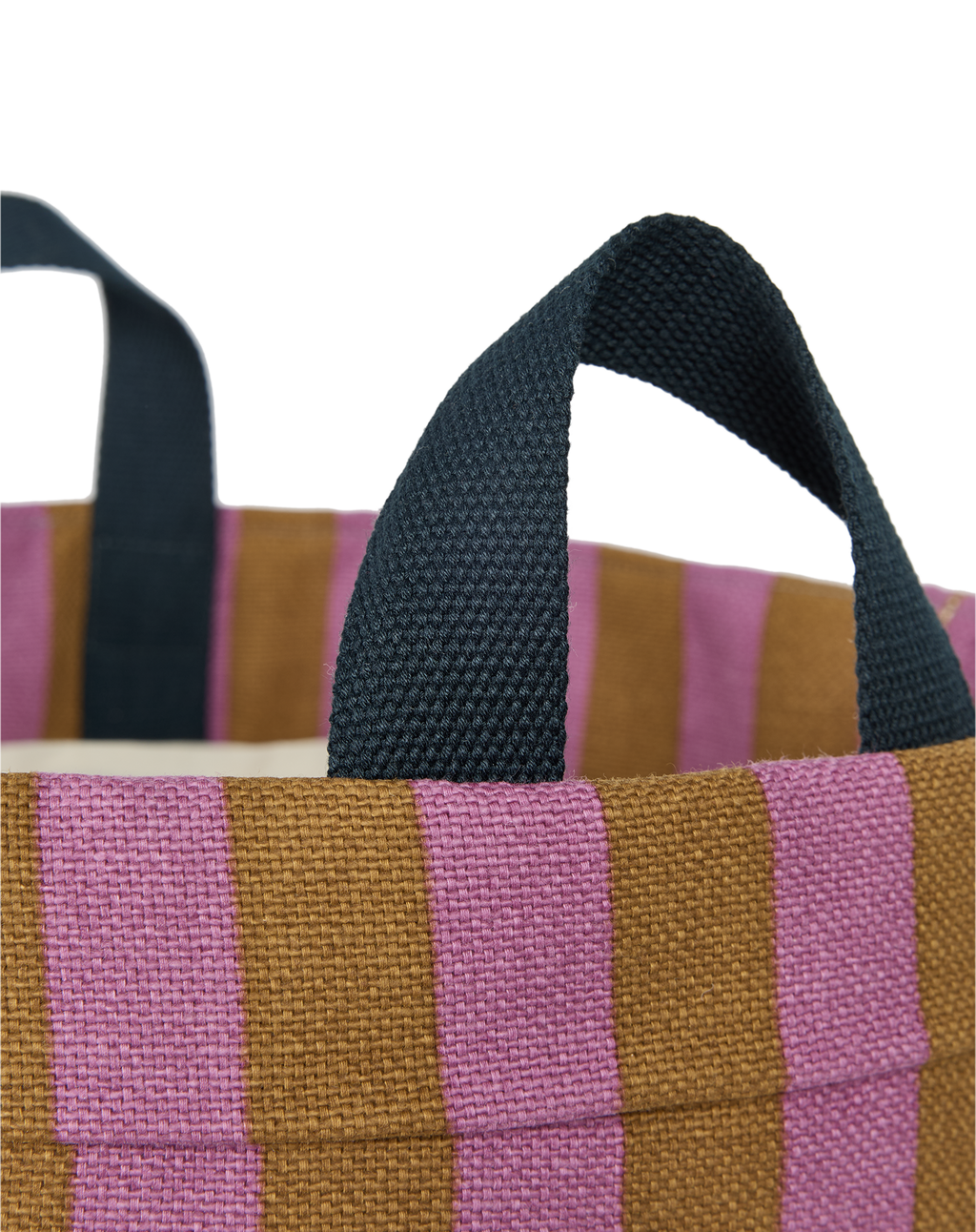 Grand panier de rangement rond