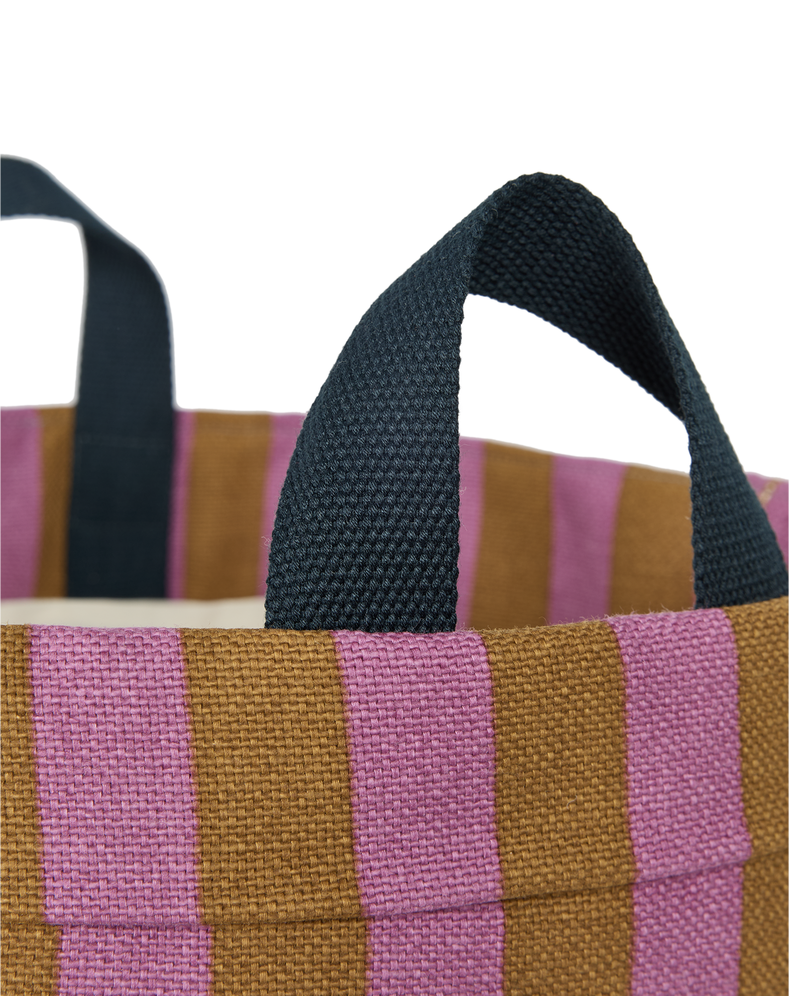 Grand panier de rangement rond