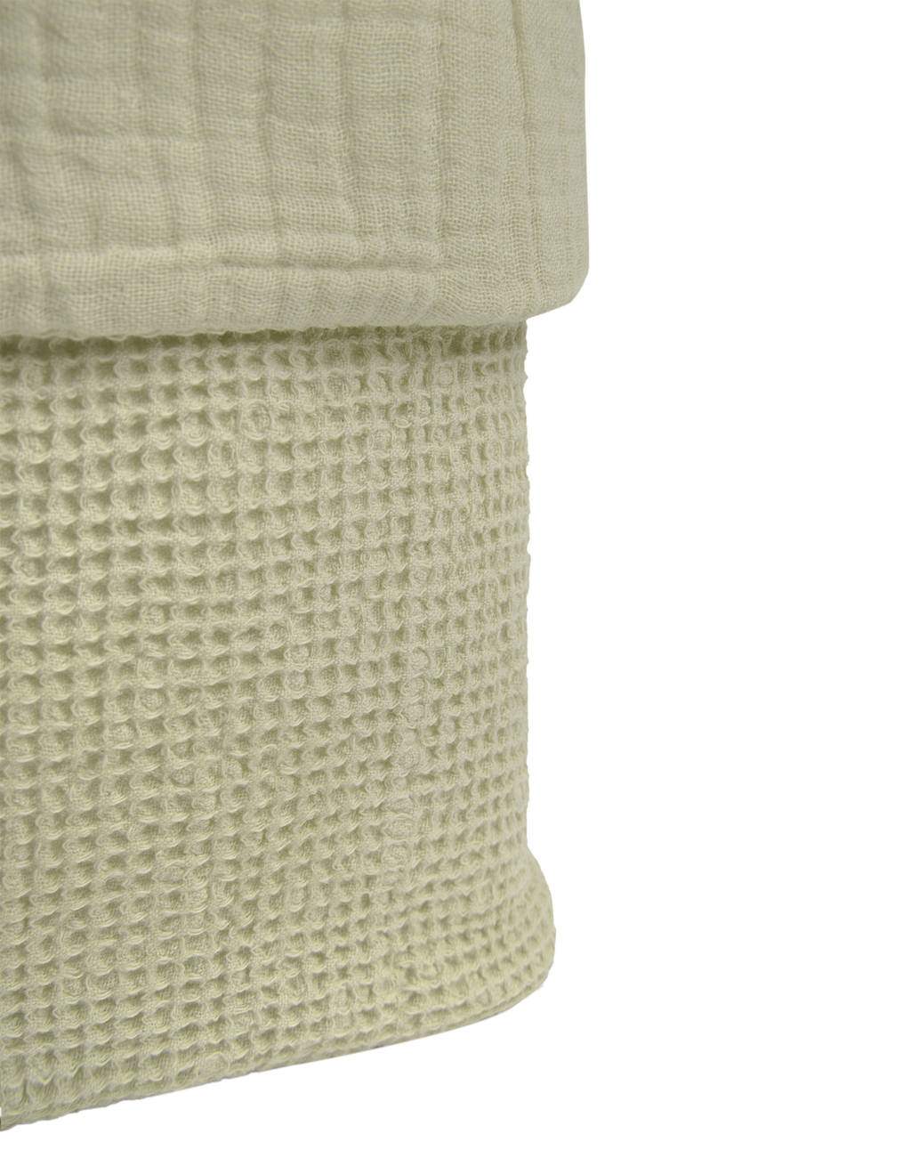 Panier de rangement en coton lavé Wabi-Sabi