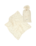 Swaddle in washed double muslin Wabi-Sabi