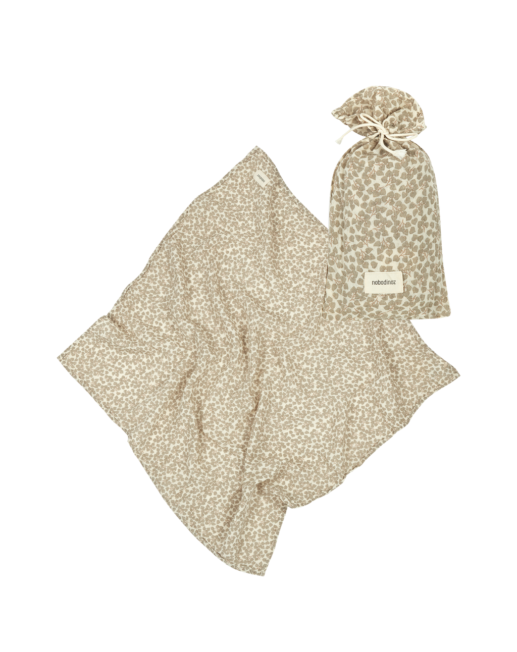 Swaddle in washed double muslin Wabi-Sabi