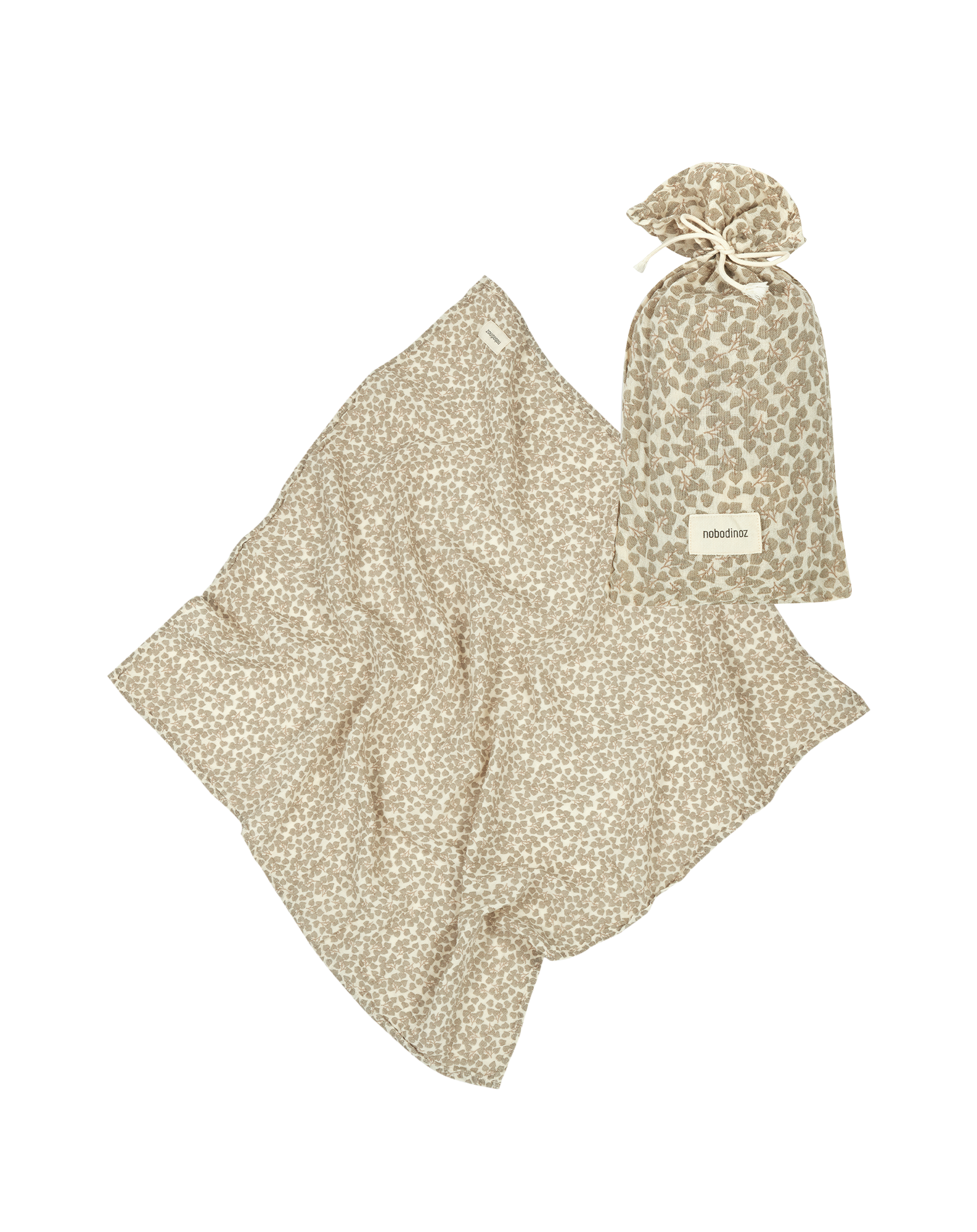 Swaddle in washed double muslin Wabi-Sabi