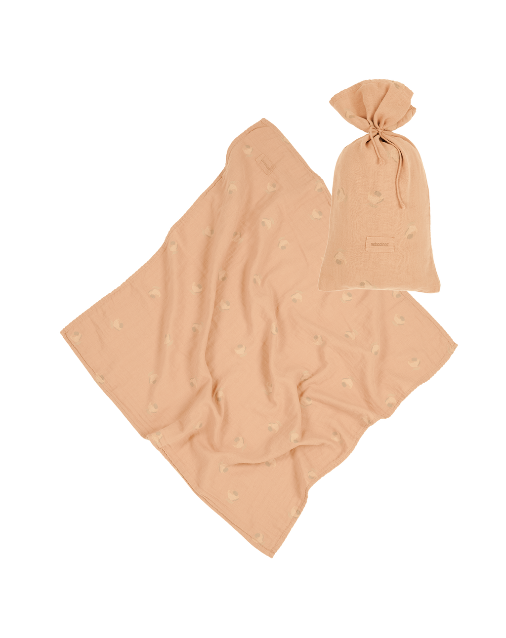 Swaddle in washed double muslin Wabi-Sabi