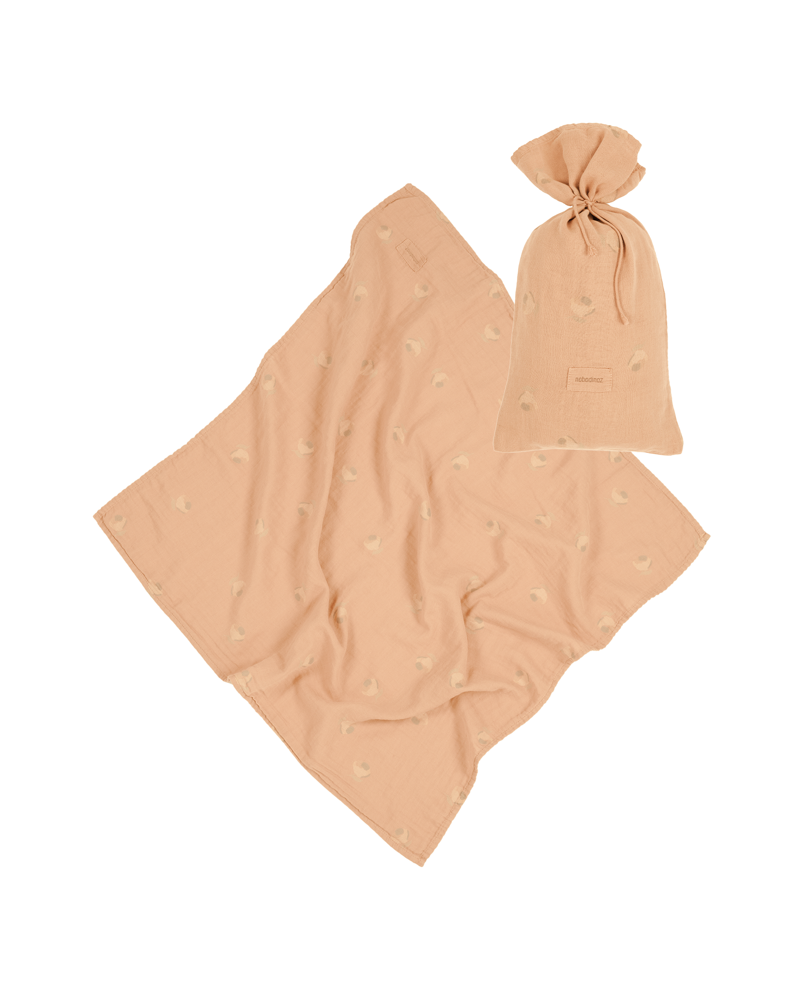 Swaddle in washed double muslin Wabi-Sabi
