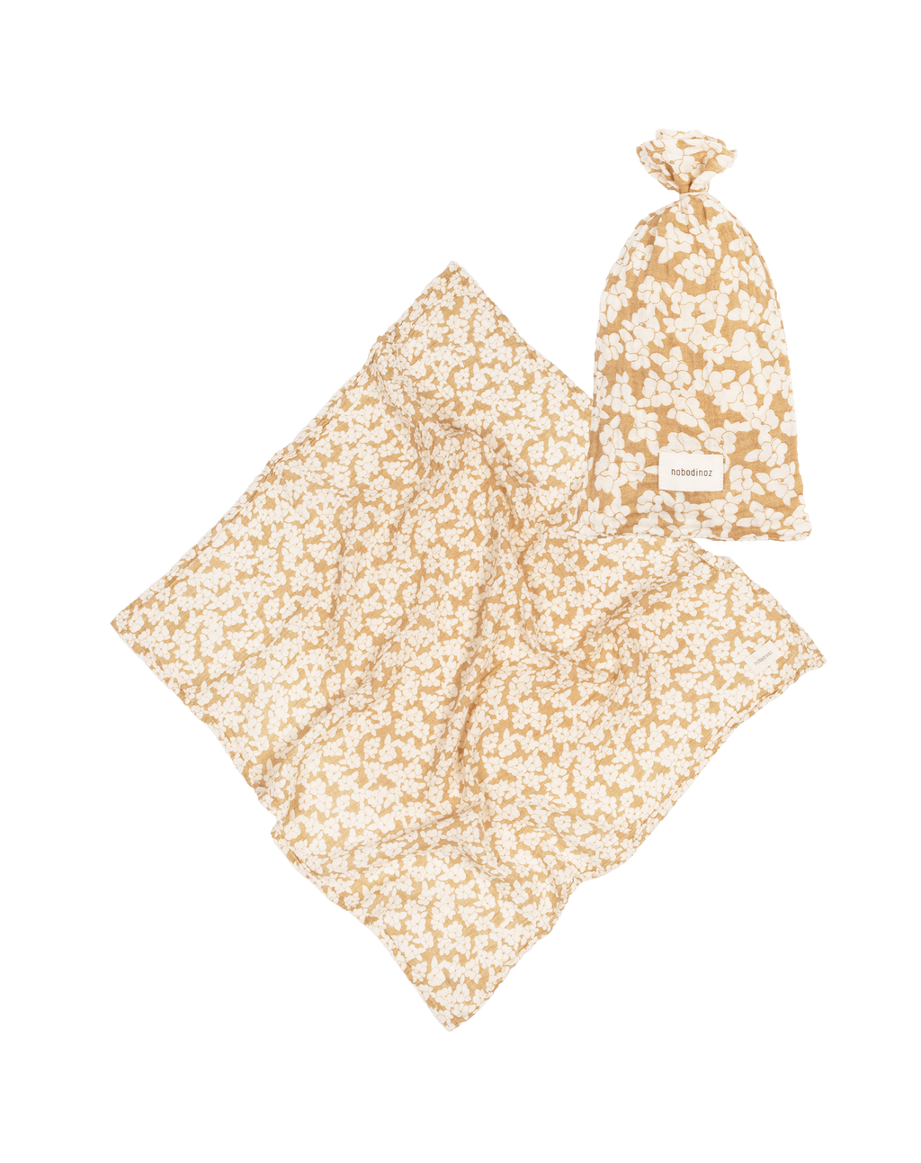 Swaddle in washed double muslin Wabi-Sabi