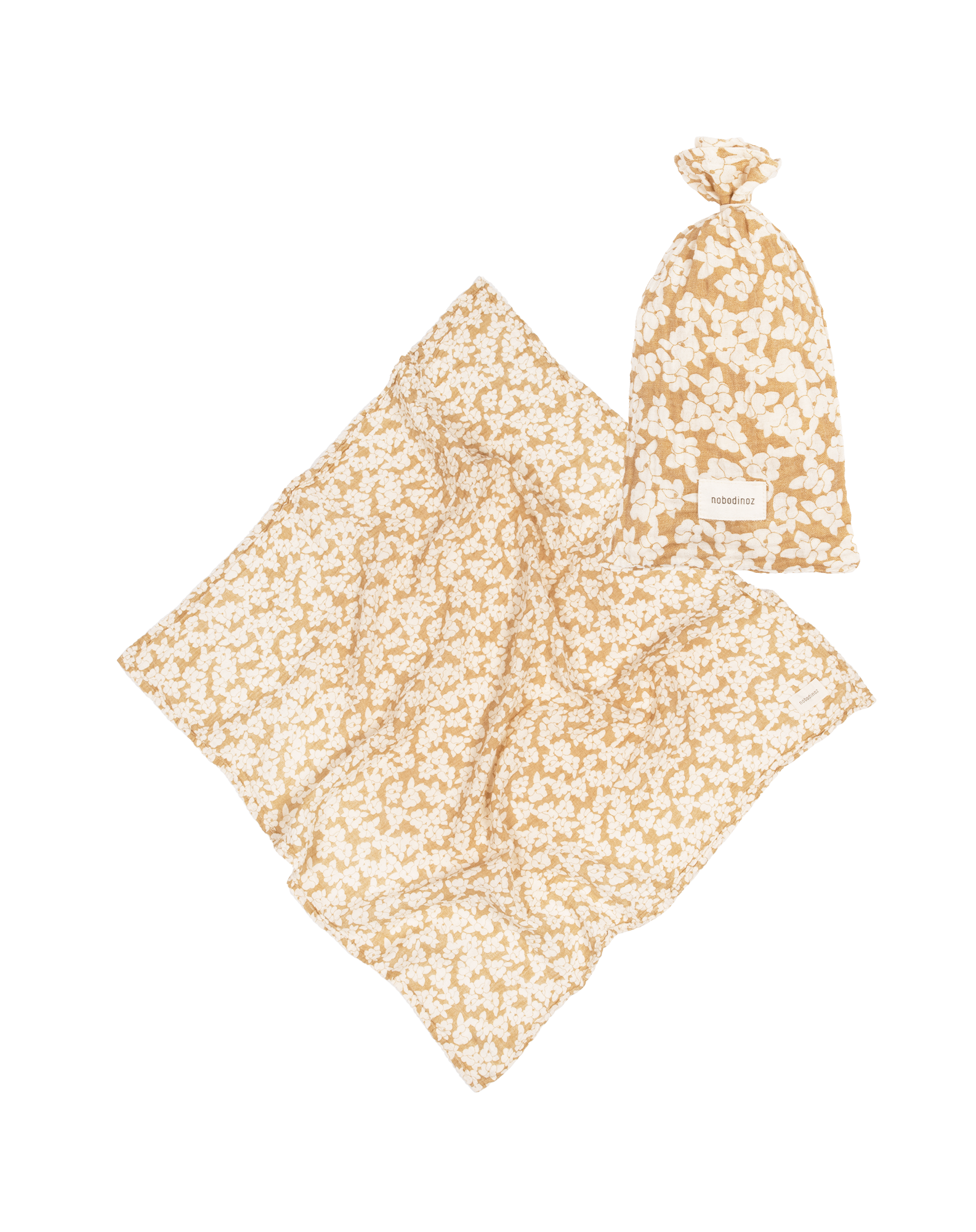 Swaddle in washed double muslin Wabi-Sabi