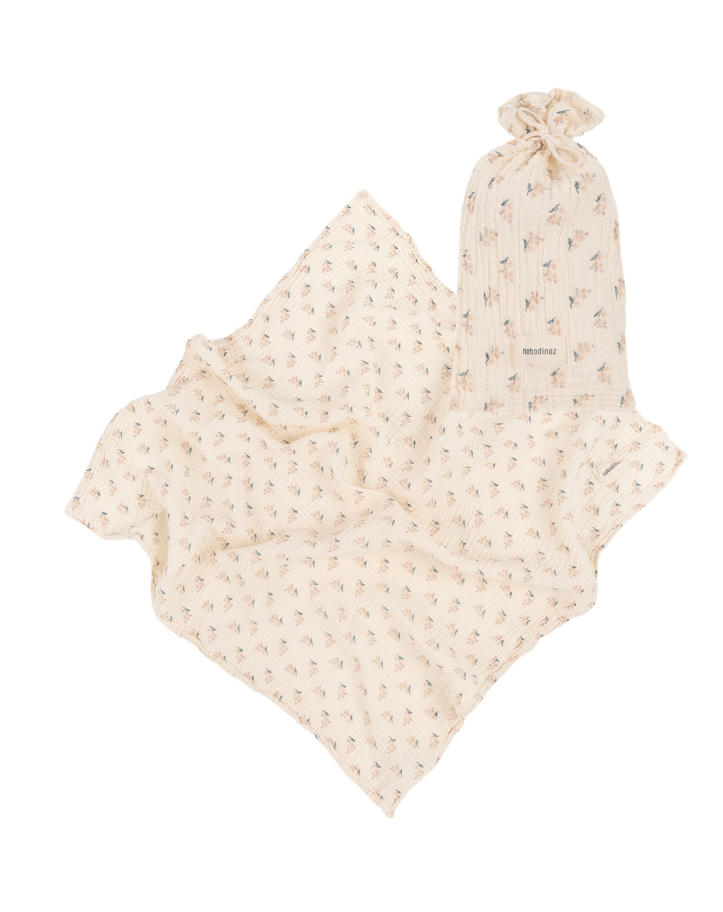 Swaddle in washed double muslin Wabi-Sabi