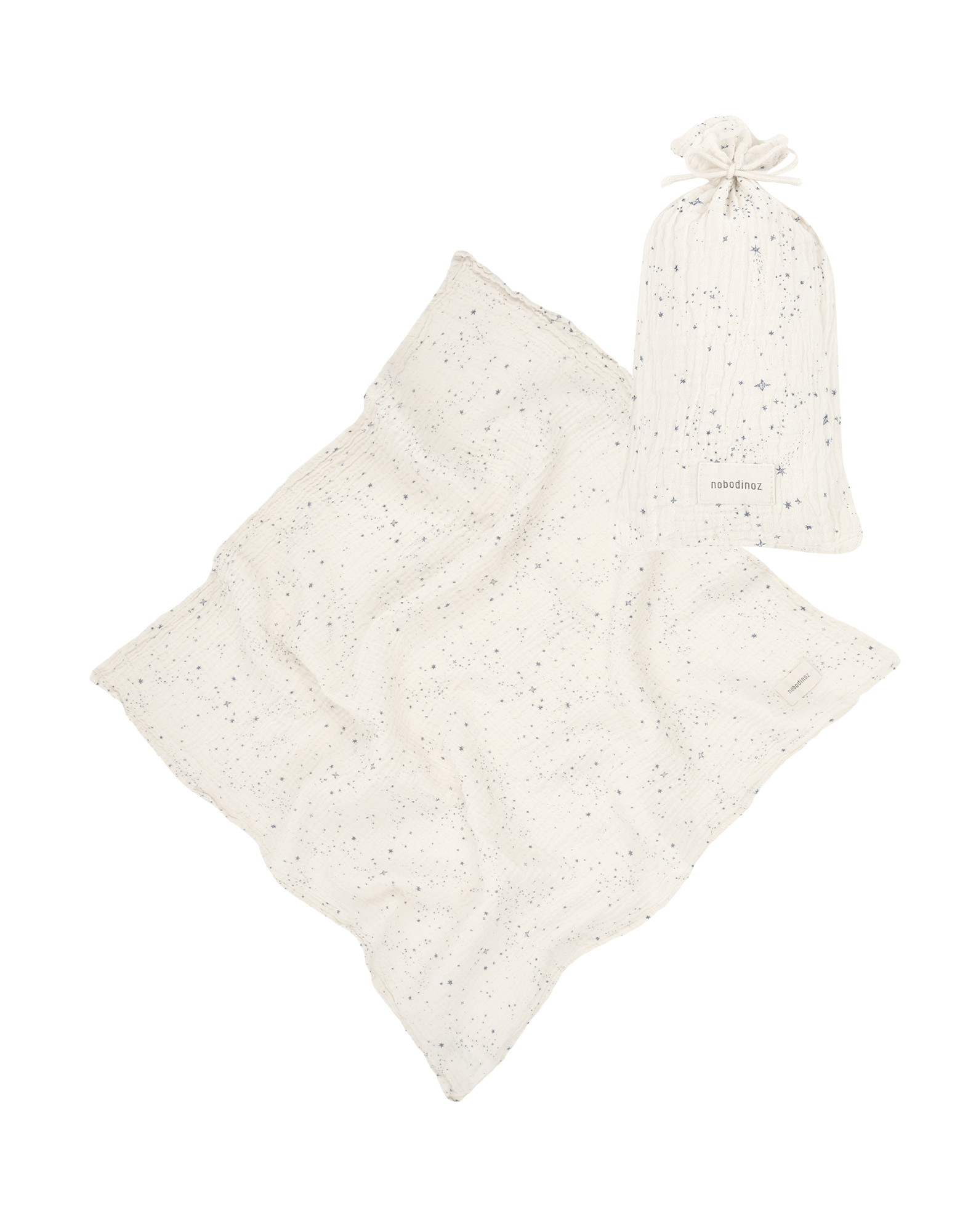 Swaddle in washed double muslin Wabi-Sabi