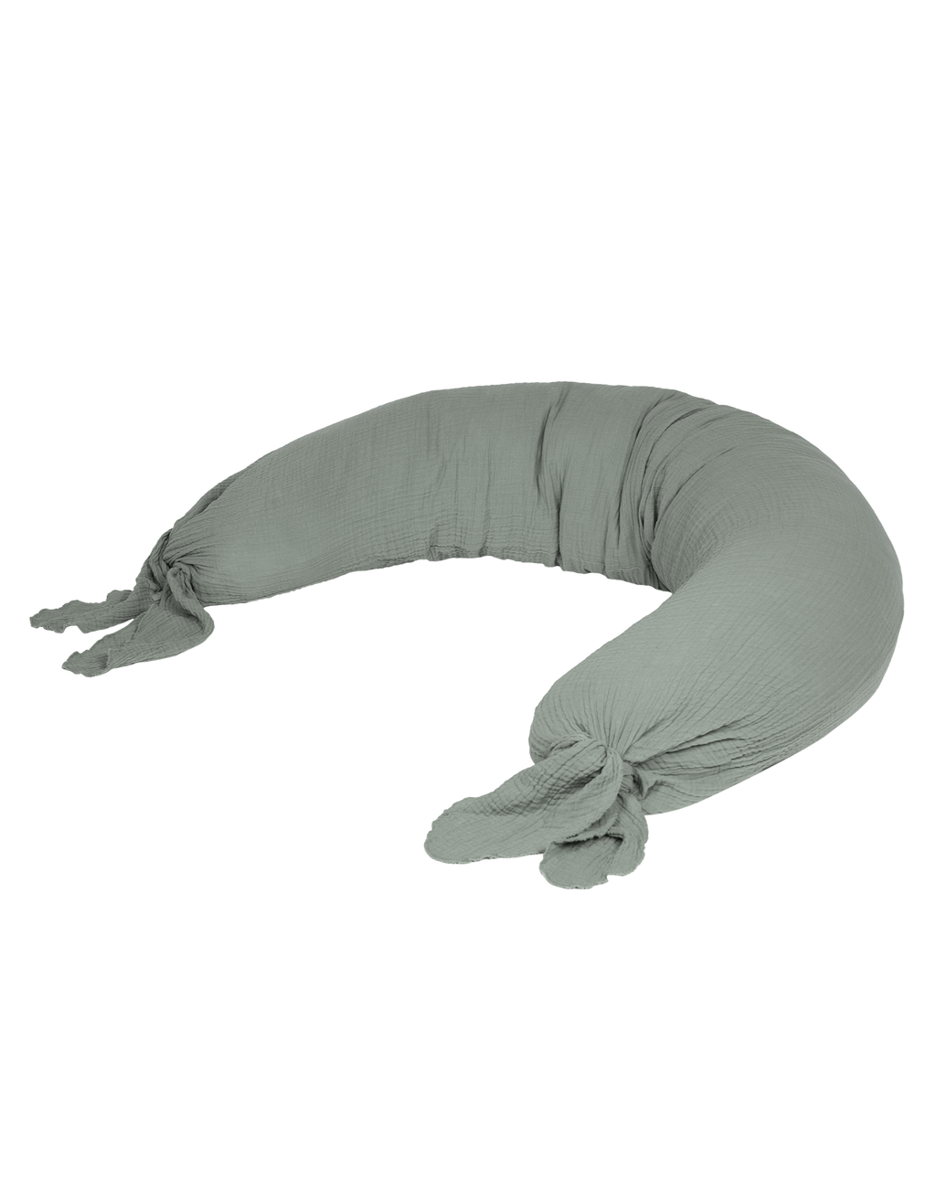 Maternity pillow in washed double muslin Wabi-Sabi
