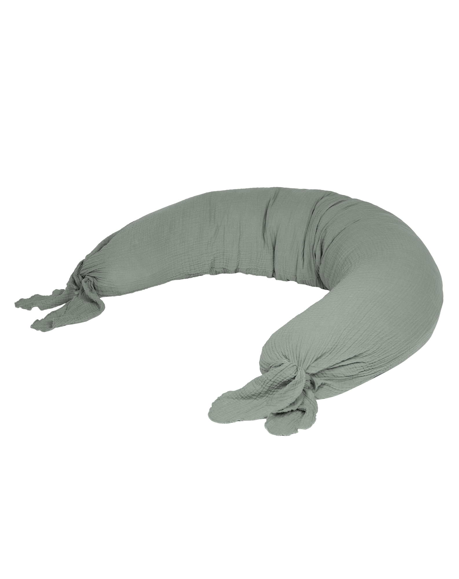 Maternity pillow in washed double muslin Wabi-Sabi