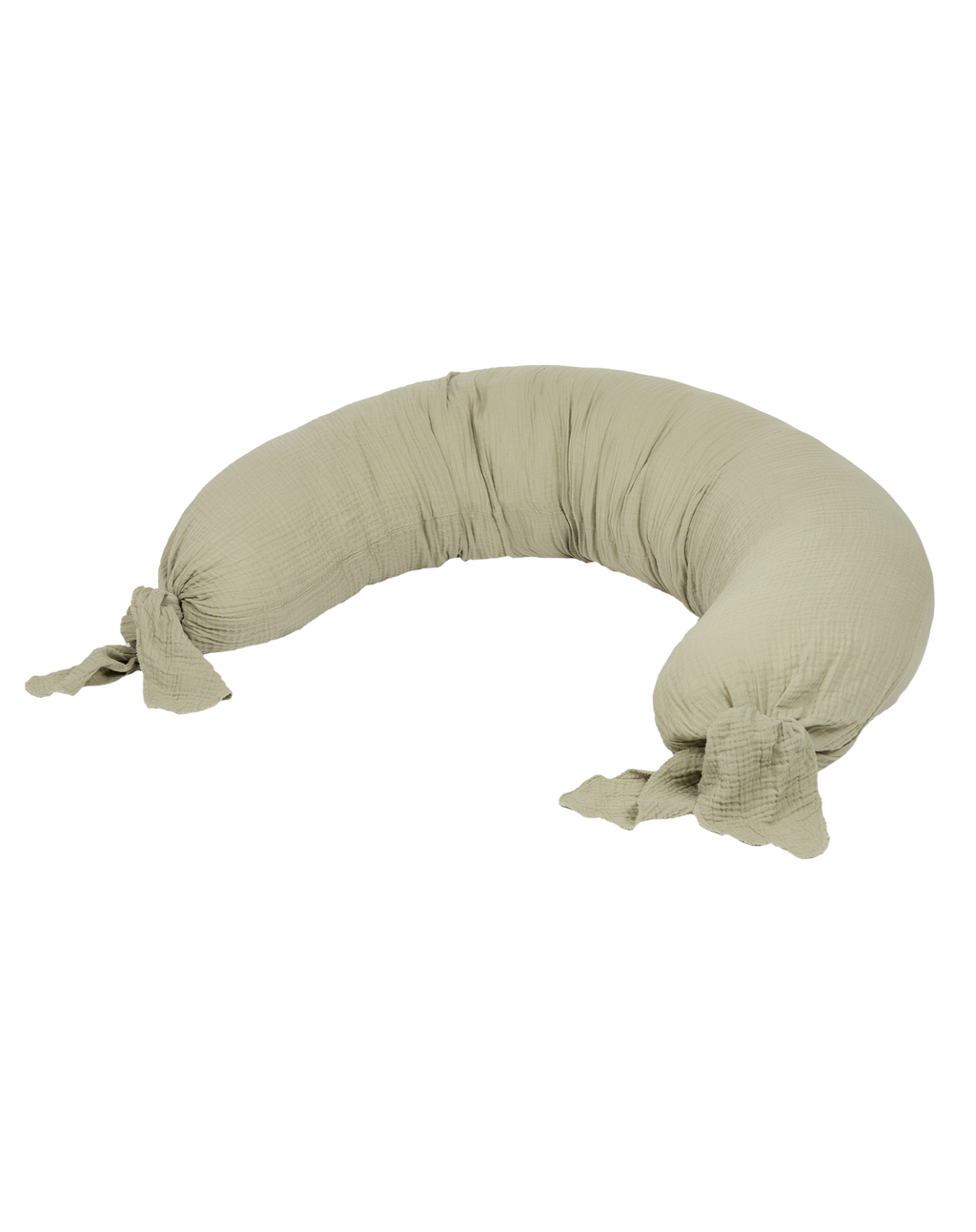 Maternity pillow in washed double muslin Wabi-Sabi