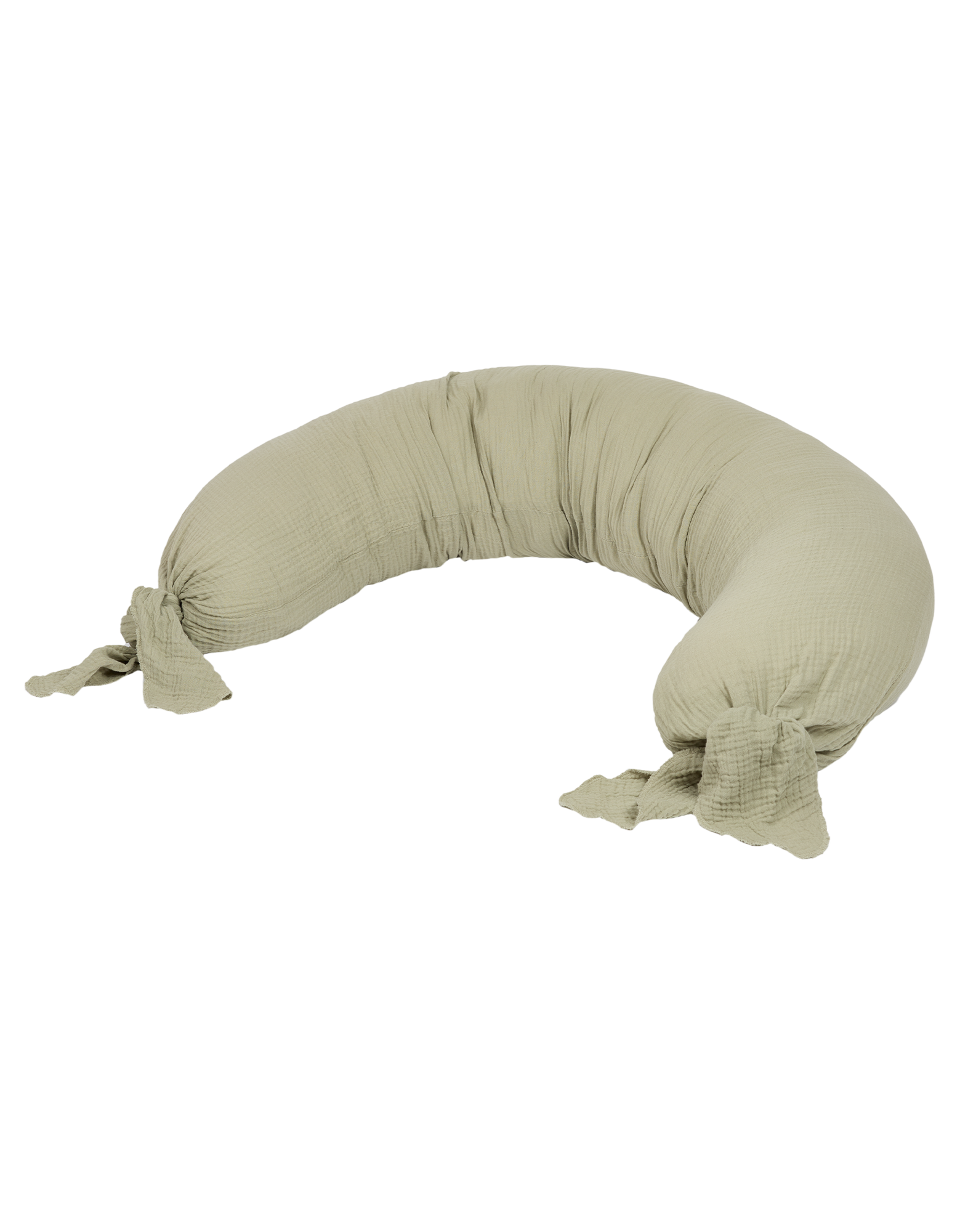 Maternity pillow in washed double muslin Wabi-Sabi