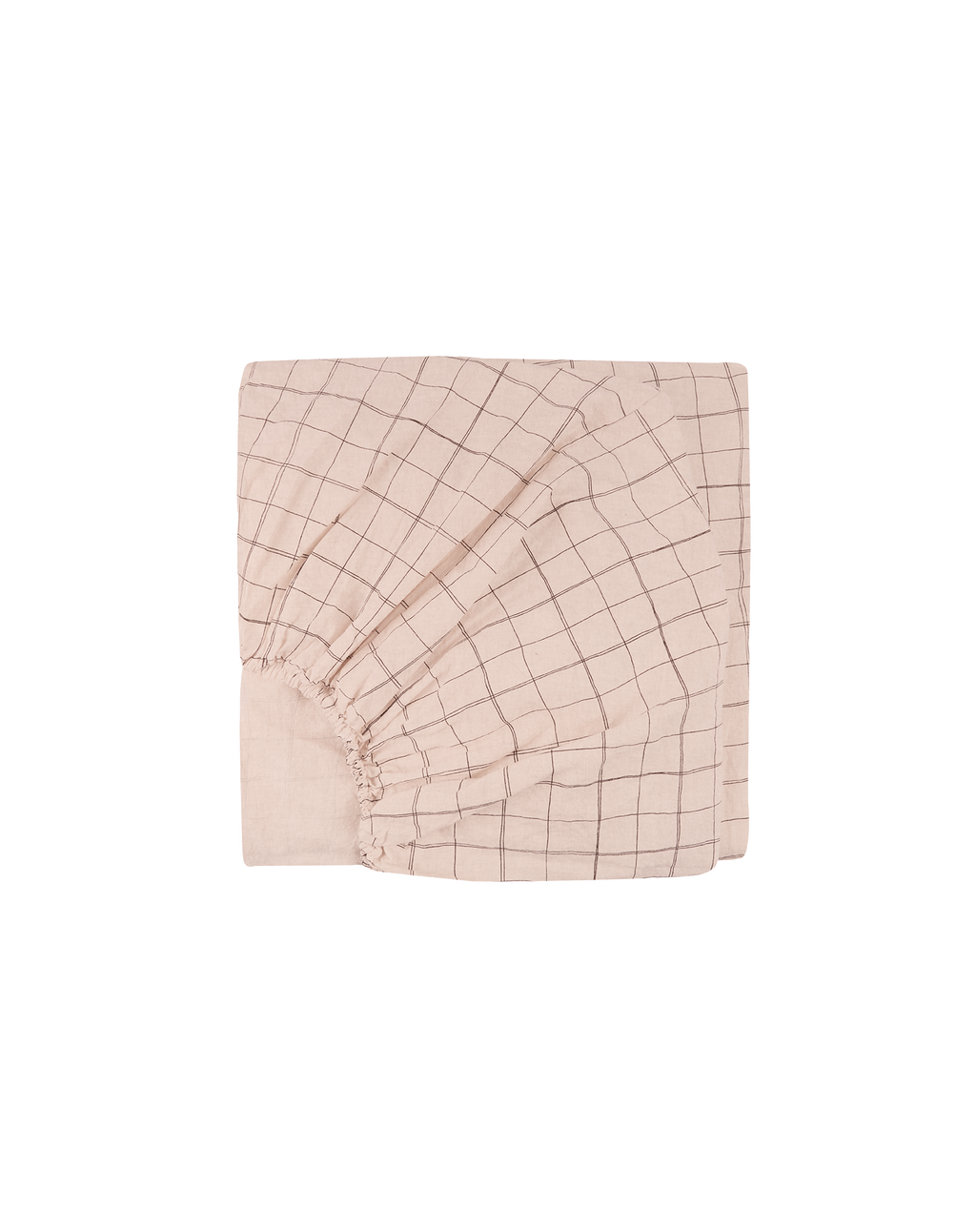 Drap housse bébé en coton bio lavé L1N0