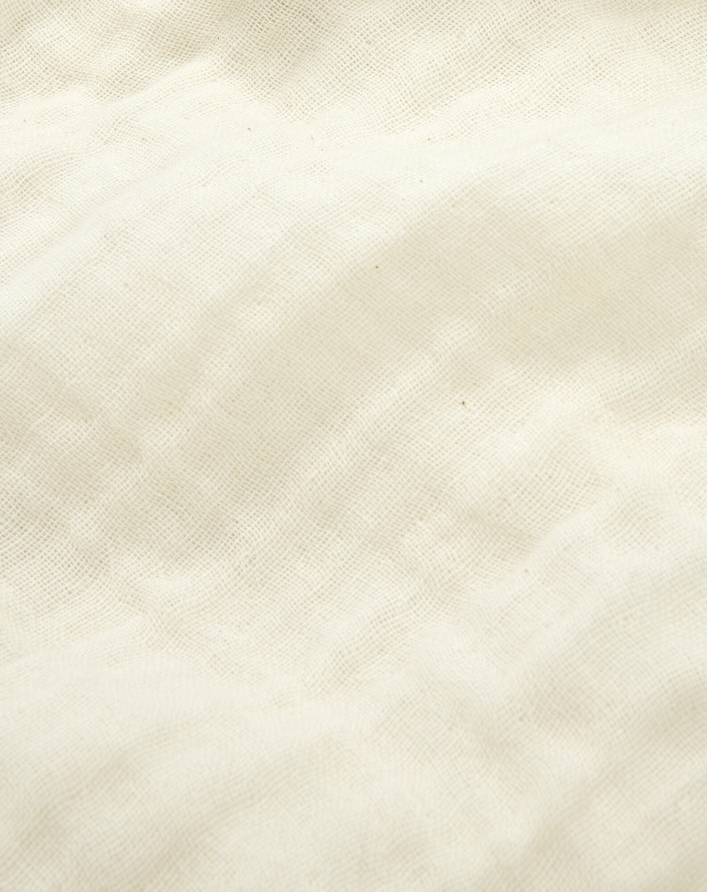 Drap housse pour couffin en double gaze de coton lavé Wabi-Sabi