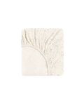 Drap housse bebé en double gaze de coton lavé Wabi-Sabi